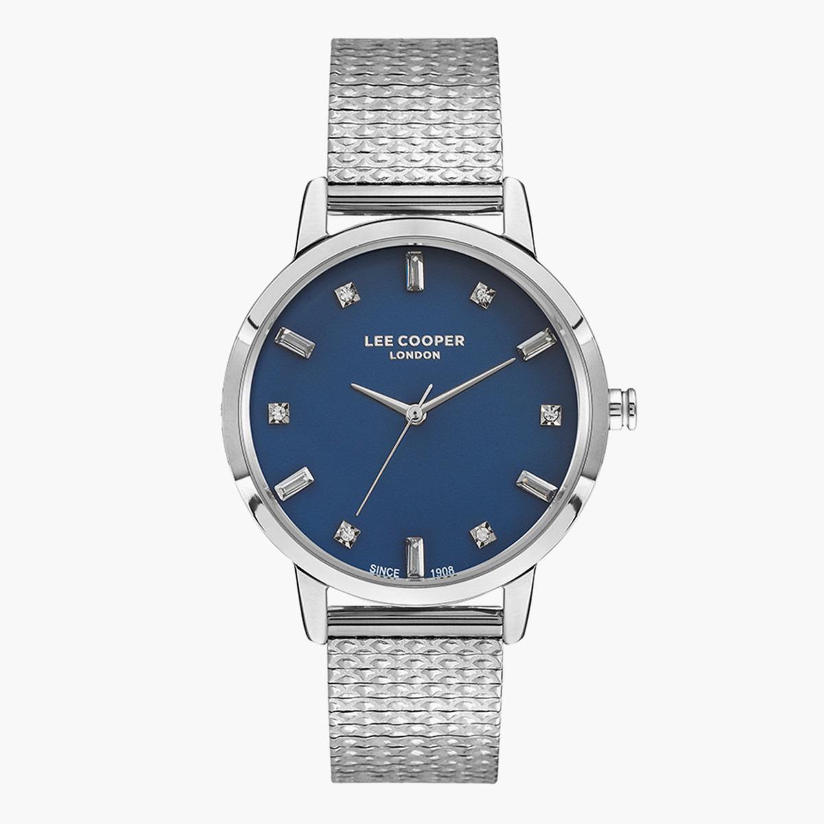 ساعة أنالوج من لي كوبر بمينا أزرق غامق للنساء - LC07409.390-women-watchesandjewellery-watches-image-1