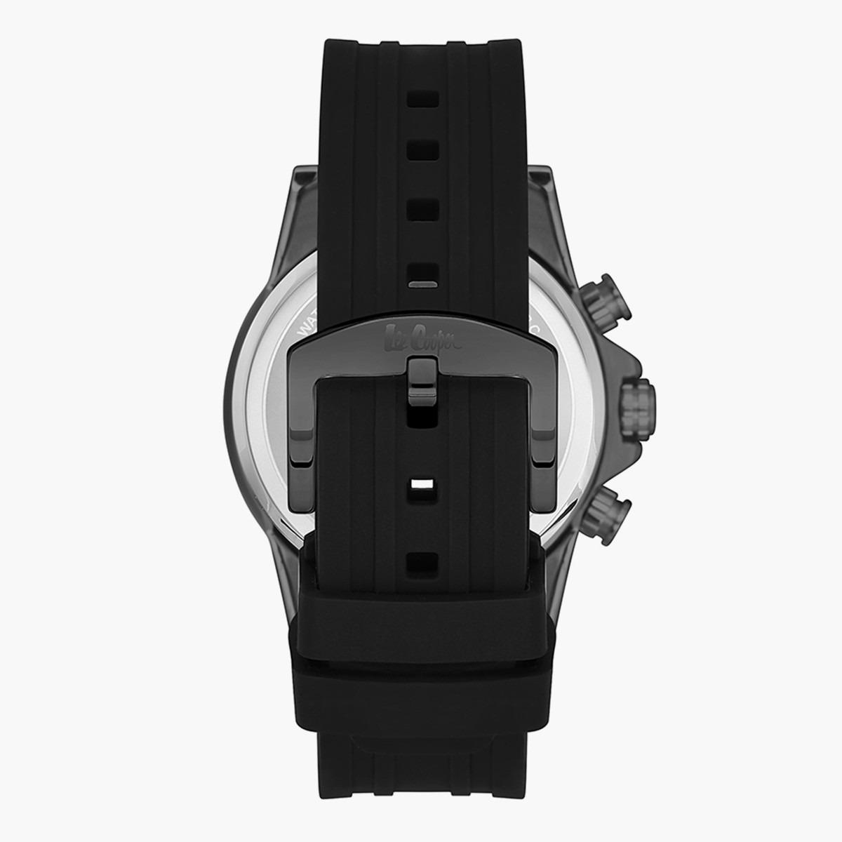 ساعة كرونوغراف من لي كوبر بمينا أسود للرجال - LC07014.061-men-watchesandjewellery-watches-image-3