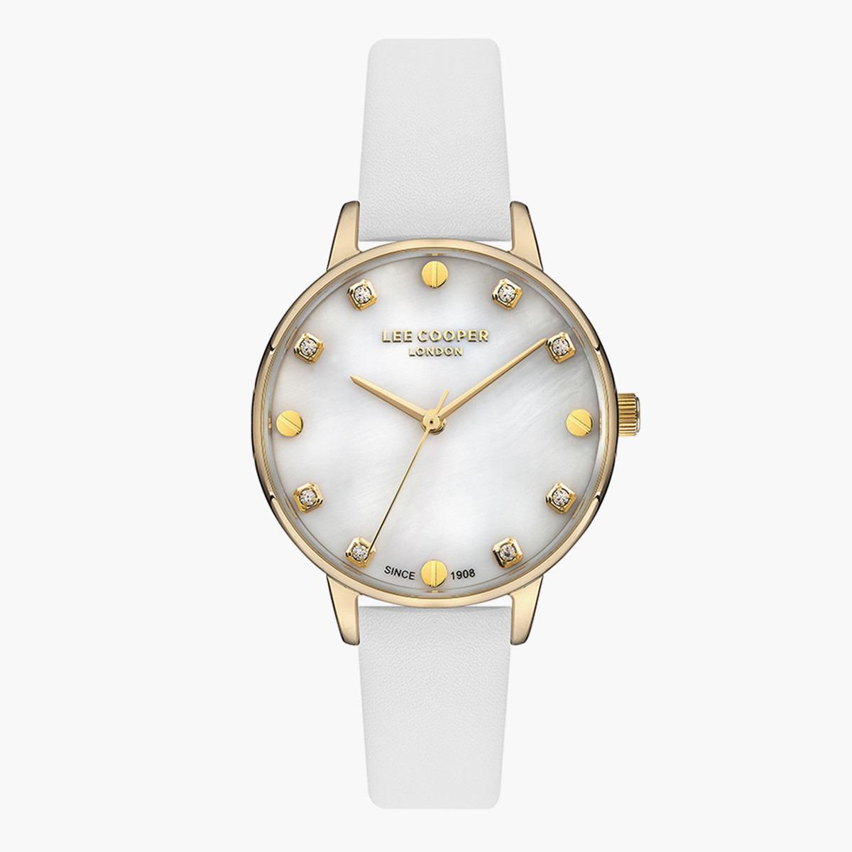 ساعة أنالوج من لي كوبر بمينا أم لؤلؤة للنساء - LC07392.126-women-watchesandjewellery-watches-image-1