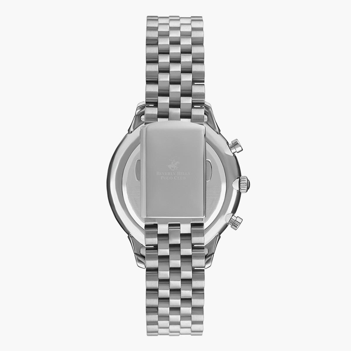 ساعة بيفرلي هيلز بولو كلوب من كرونوغراف للرجال بسوار معدني فضي - BP3237X.340-men-watchesandjewellery-watches-image-3