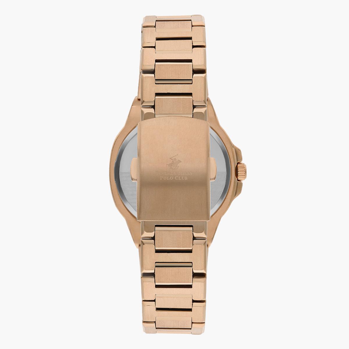 ساعة بيفرلي هيلز بولو كلوب من انالوج بسوار ذهبي وردي معدني للنساء - BP3275X.430-women-watchesandjewellery-watches-image-3