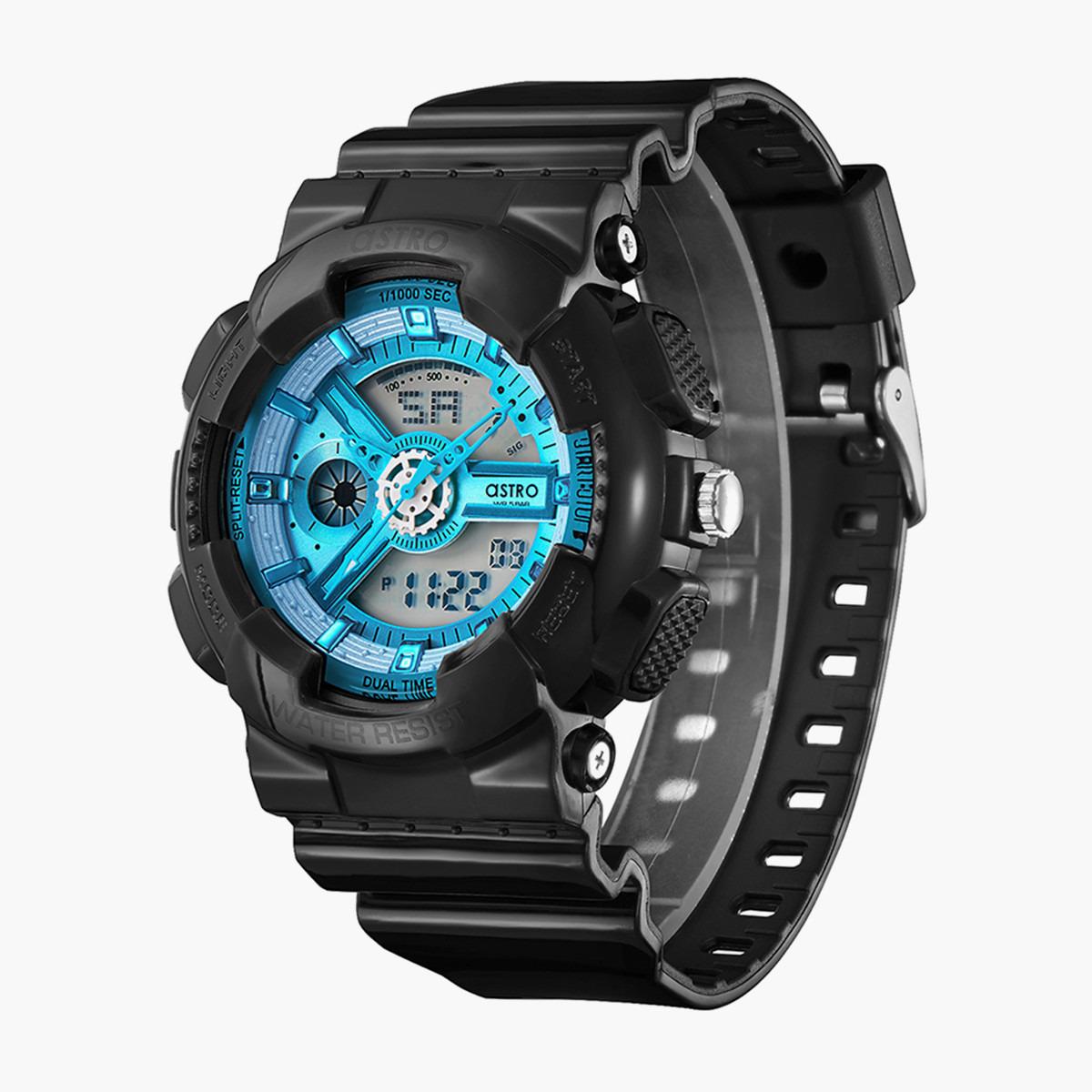 ساعة انالوج-الرقمية من استرو بمينا ازرق للرجال - A22207-PPBL-men-watchesandjewellery-watches-image-2