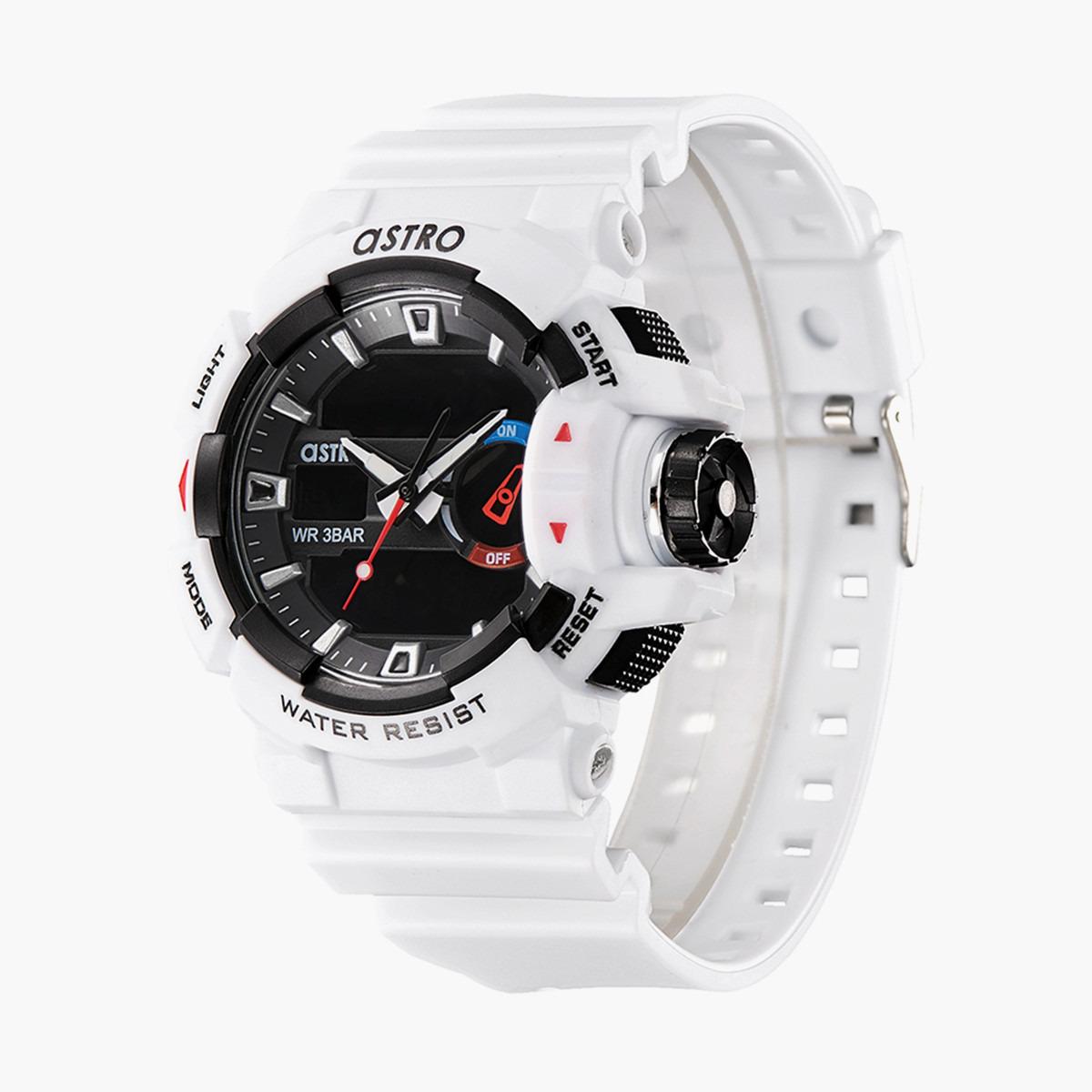 ساعة انالوج-الرقمية من استرو بمينا اسود للرجال - A22805-PPWB-men-watchesandjewellery-watches-image-2