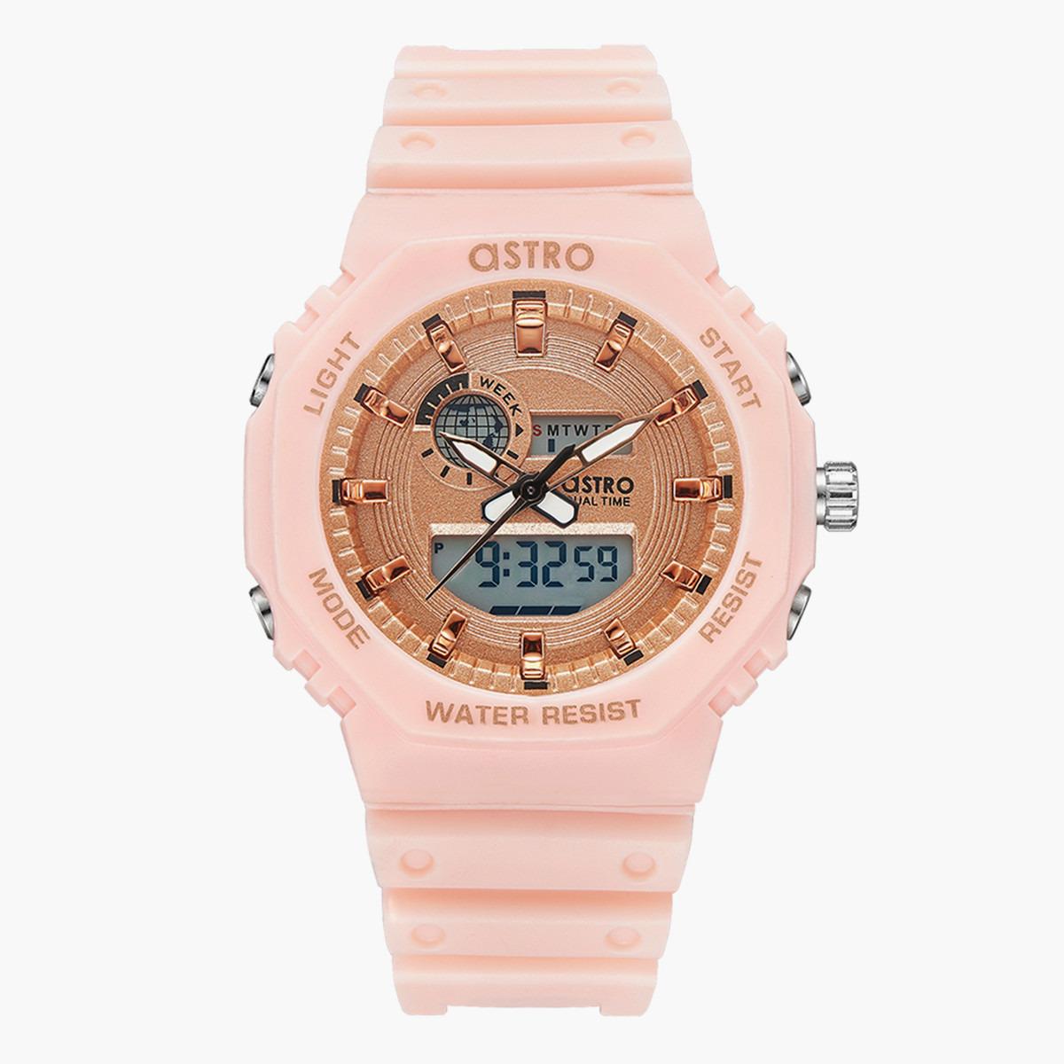 Astro Kids Rose Gold Dial Analog-Digital Watch - A22806-PPFK-boys-accessories-watches-image-1