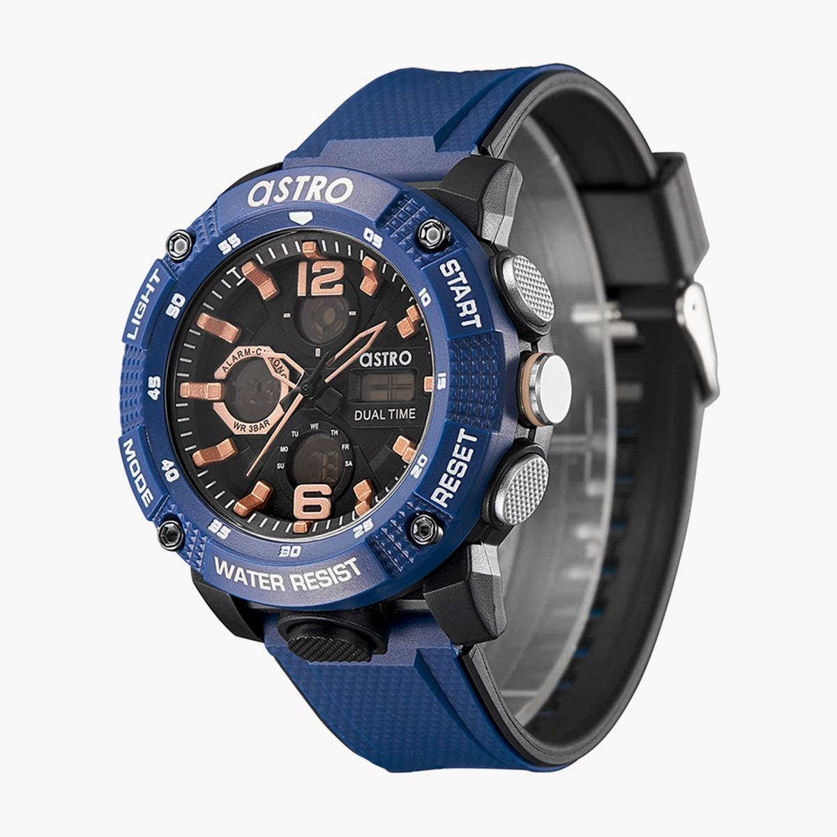 Astro Men Black Dial Analog-Digital Watch - A22810-PPVB-men-watchesandjewellery-watches-image-2