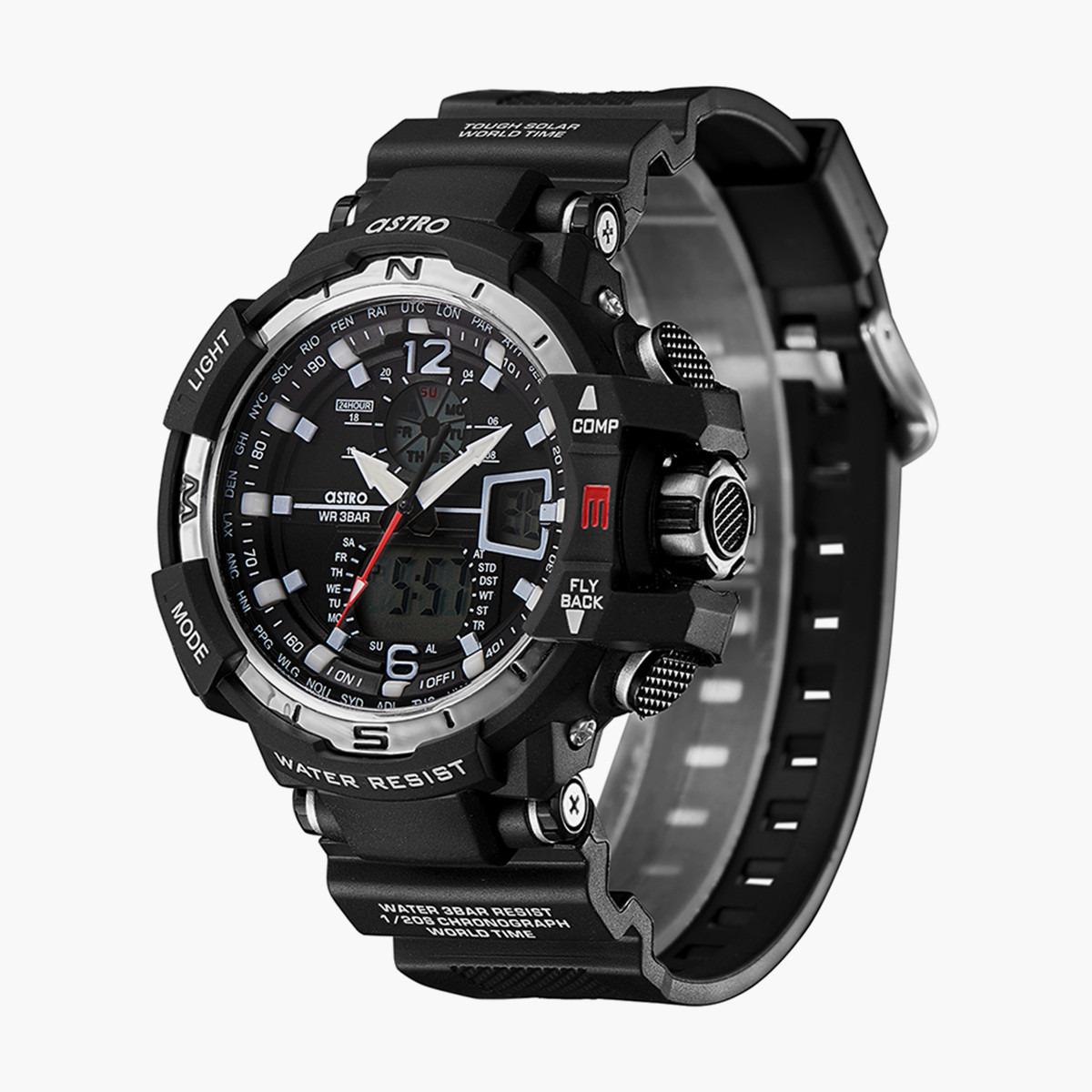Astro Men Black Dial Analog-Digital Watch - A22809-PPBBW-men-watchesandjewellery-watches-image-2