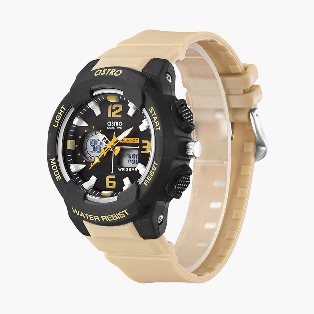 ساعة انالوج-الرقمية من استرو بمينا اسود للاطفال - A22808-PPCB-boys-accessories-watches-image-2