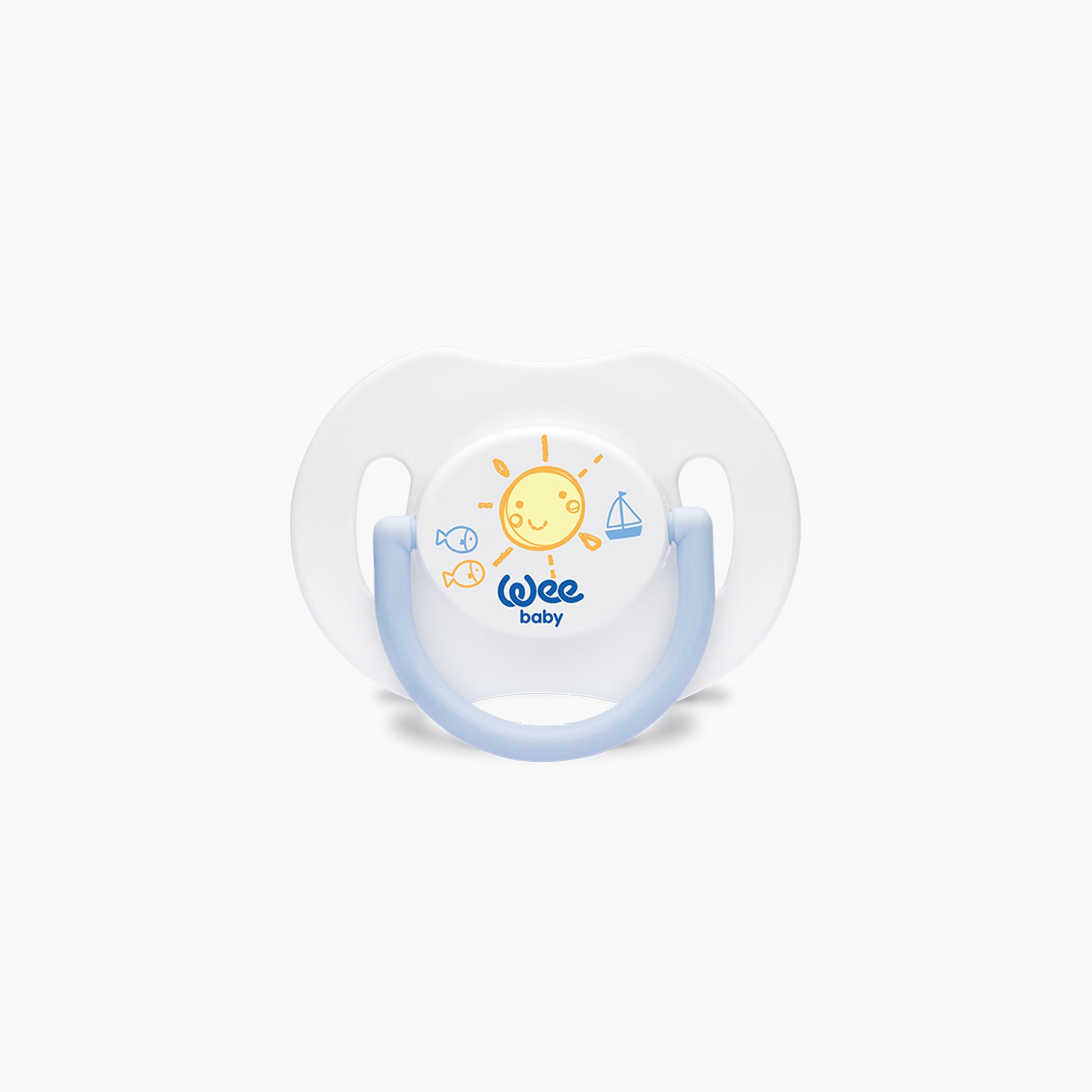 Wee Baby Assorted Day Soother with Cap - 6-18 months-baby-feeding-pacifiers-image-2