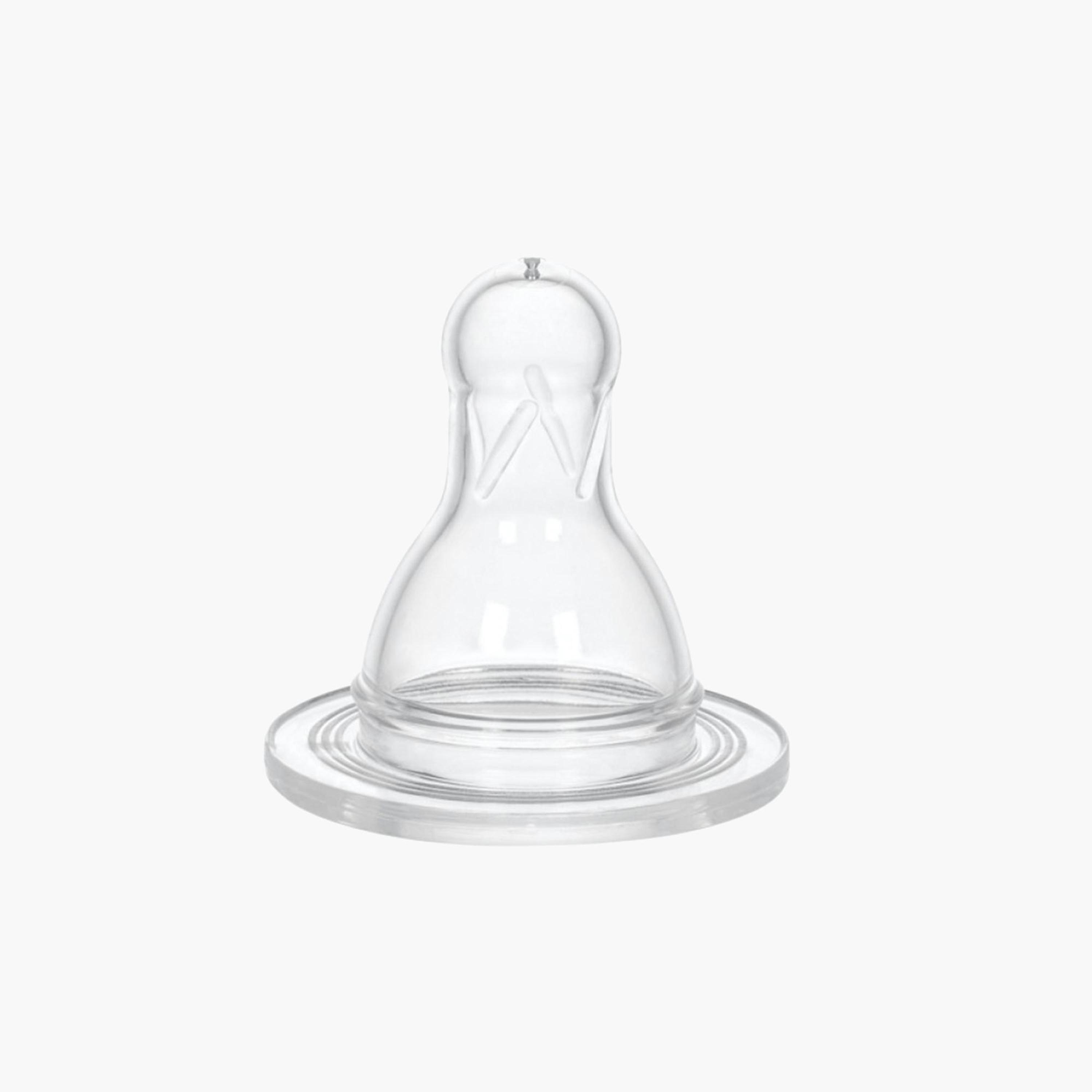 Wee Baby Slow Flow Anti-Colic Silicone Teat - Set of 2-baby-feeding-feedingbottles-bottlesandteats-image-2