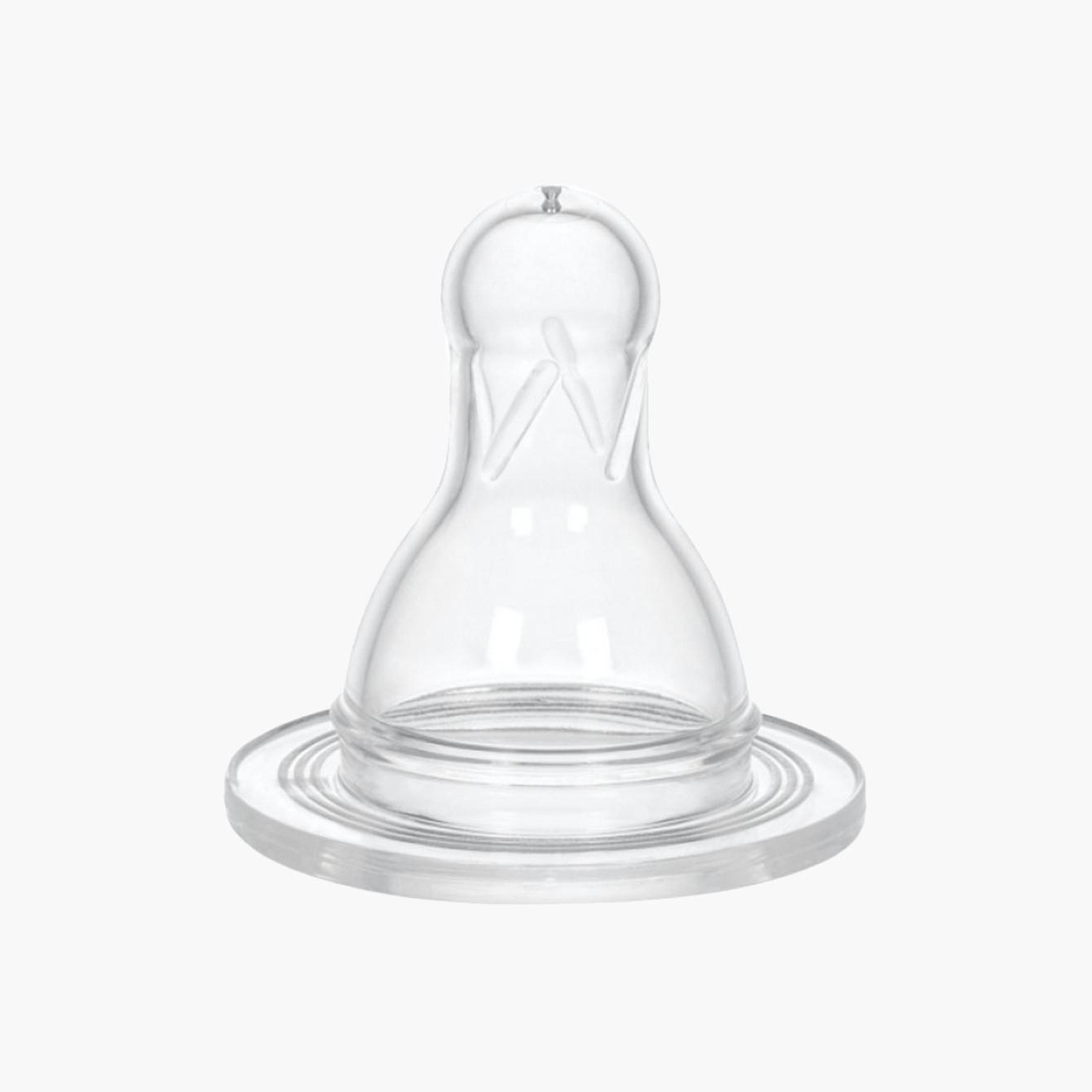 Wee Baby Slow Flow Anti-Colic Silicone Teat - Set of 2-baby-feeding-feedingbottles-bottlesandteats-image-2