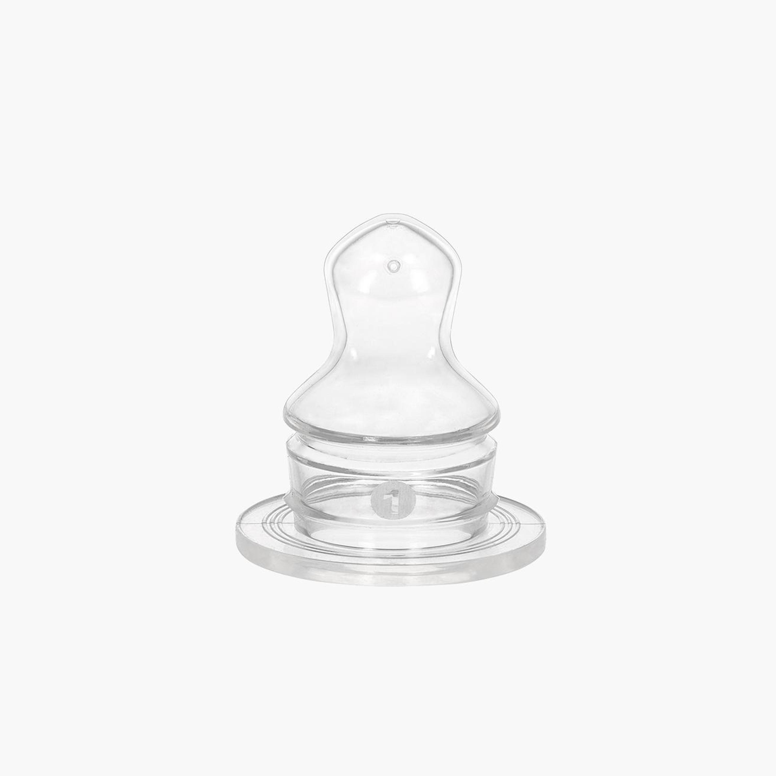 Wee Baby Slow Flow Silicone Orthodontic Teat - 0-6 Months-baby-feeding-feedingbottles-bottlesandteats-image-2
