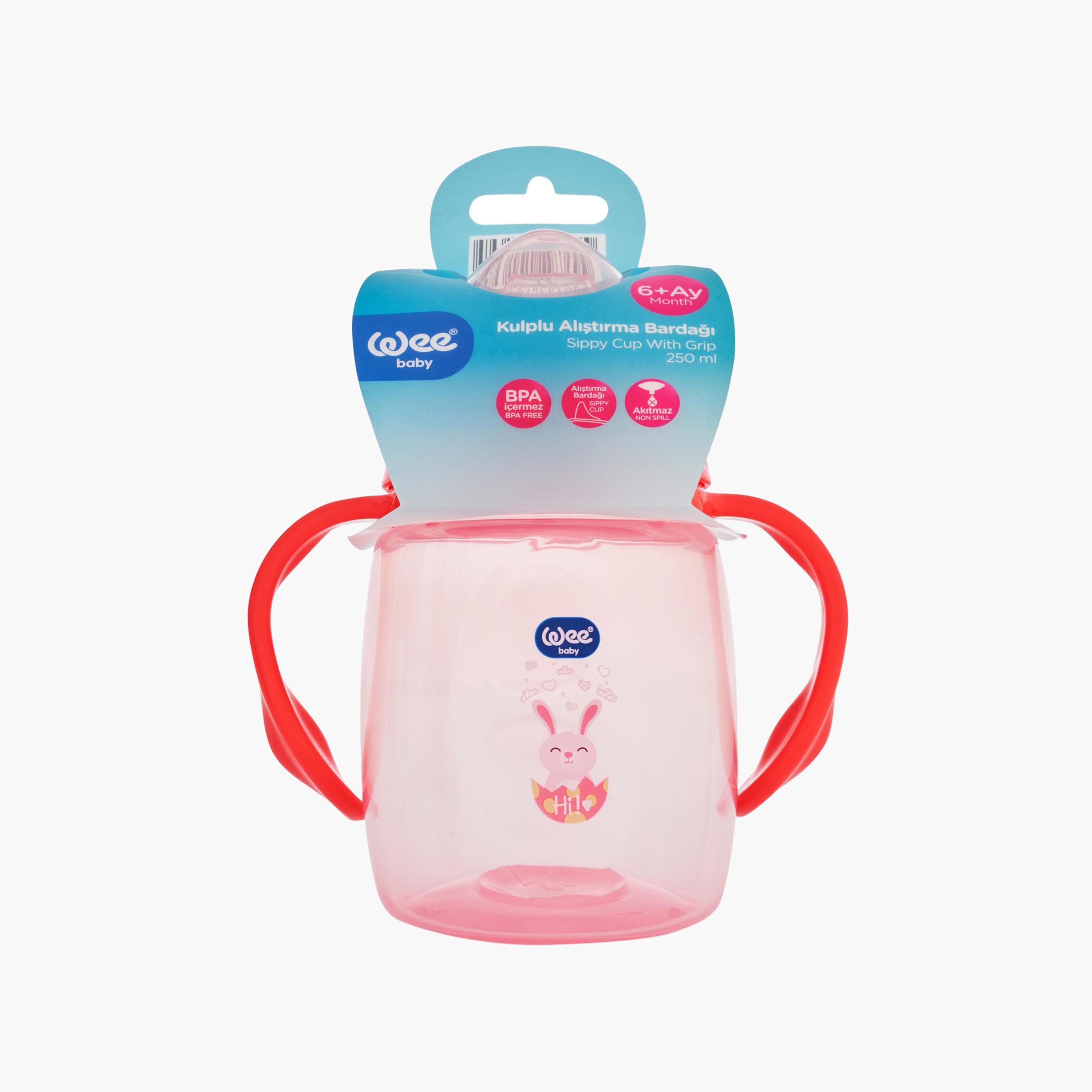 Wee Baby Assorted Sippy Cup with Handles - 250 ml-baby-feeding-mealtimeessentials-image-1