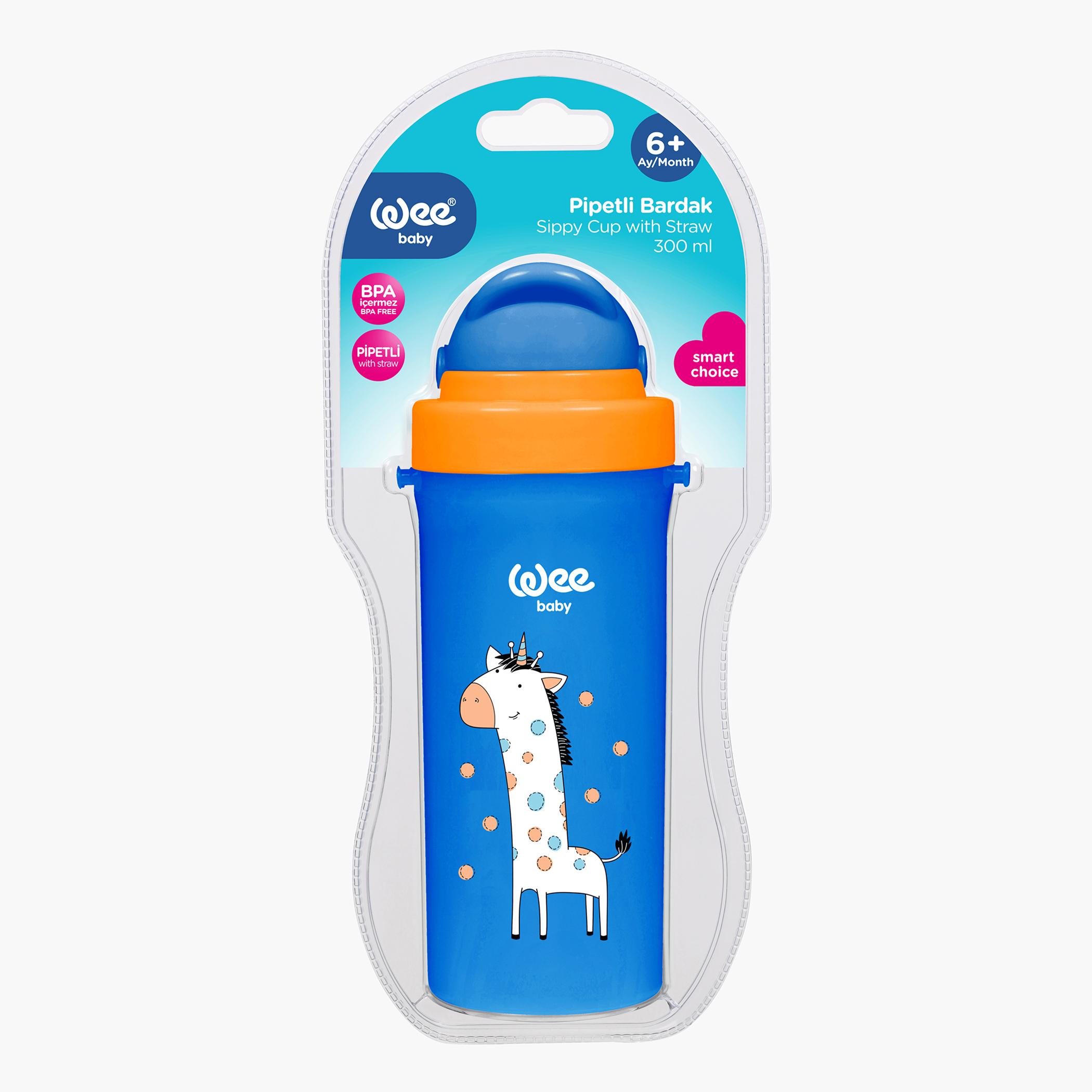 Wee Baby Assorted Sippy Cup with Straw - 300 ml-baby-feeding-mealtimeessentials-image-7