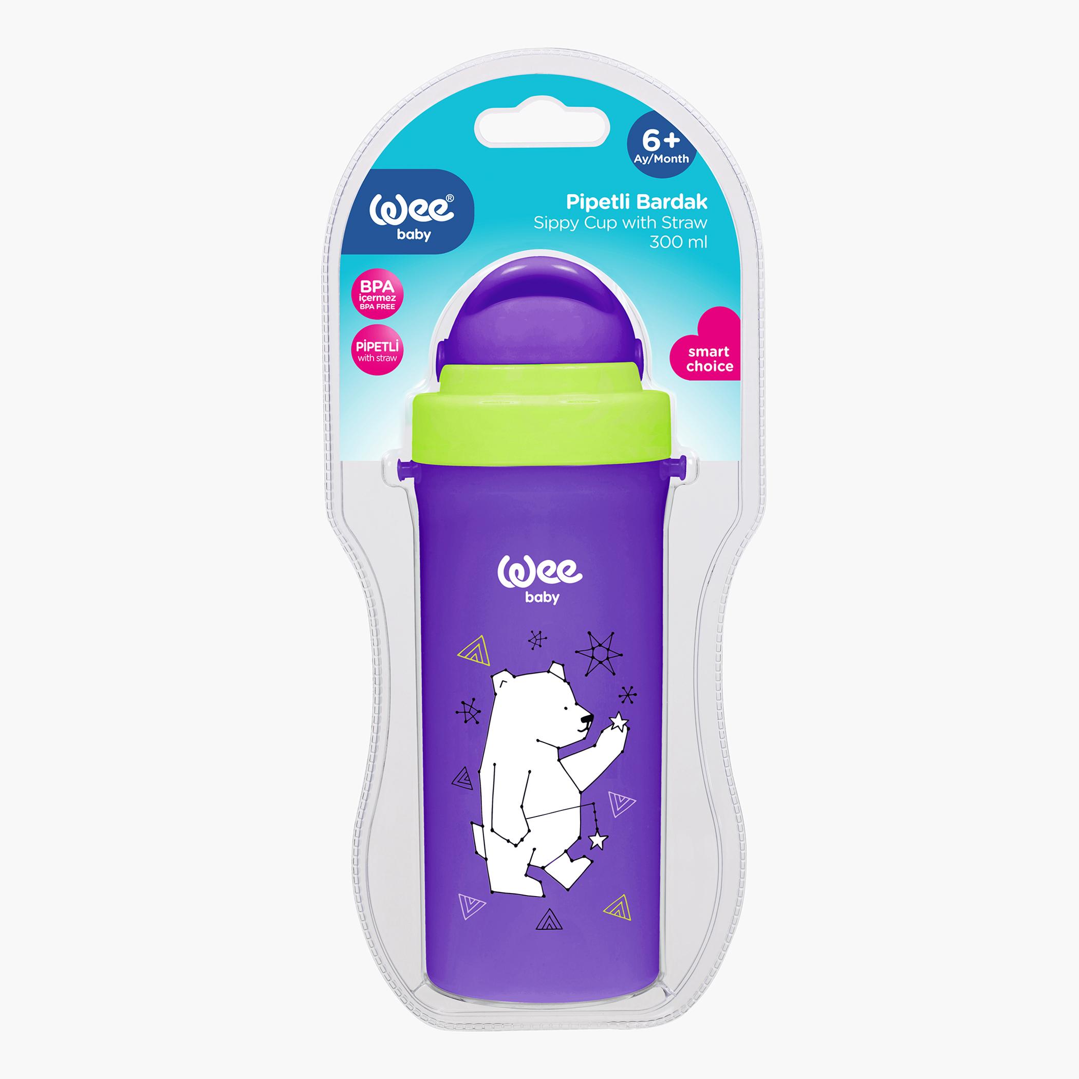 Wee Baby Assorted Sippy Cup with Straw - 300 ml-baby-feeding-mealtimeessentials-image-8