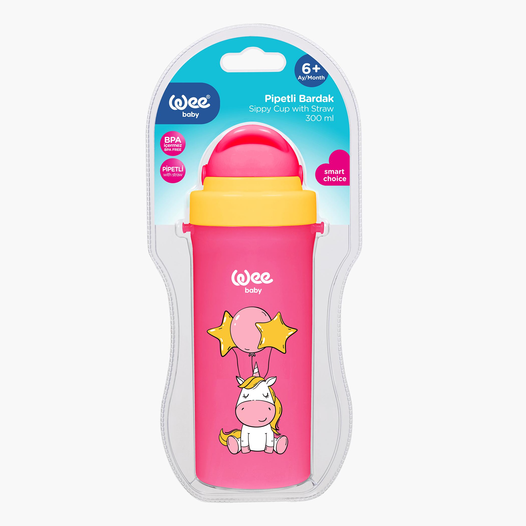 Wee Baby Assorted Sippy Cup with Straw - 300 ml-baby-feeding-mealtimeessentials-image-9