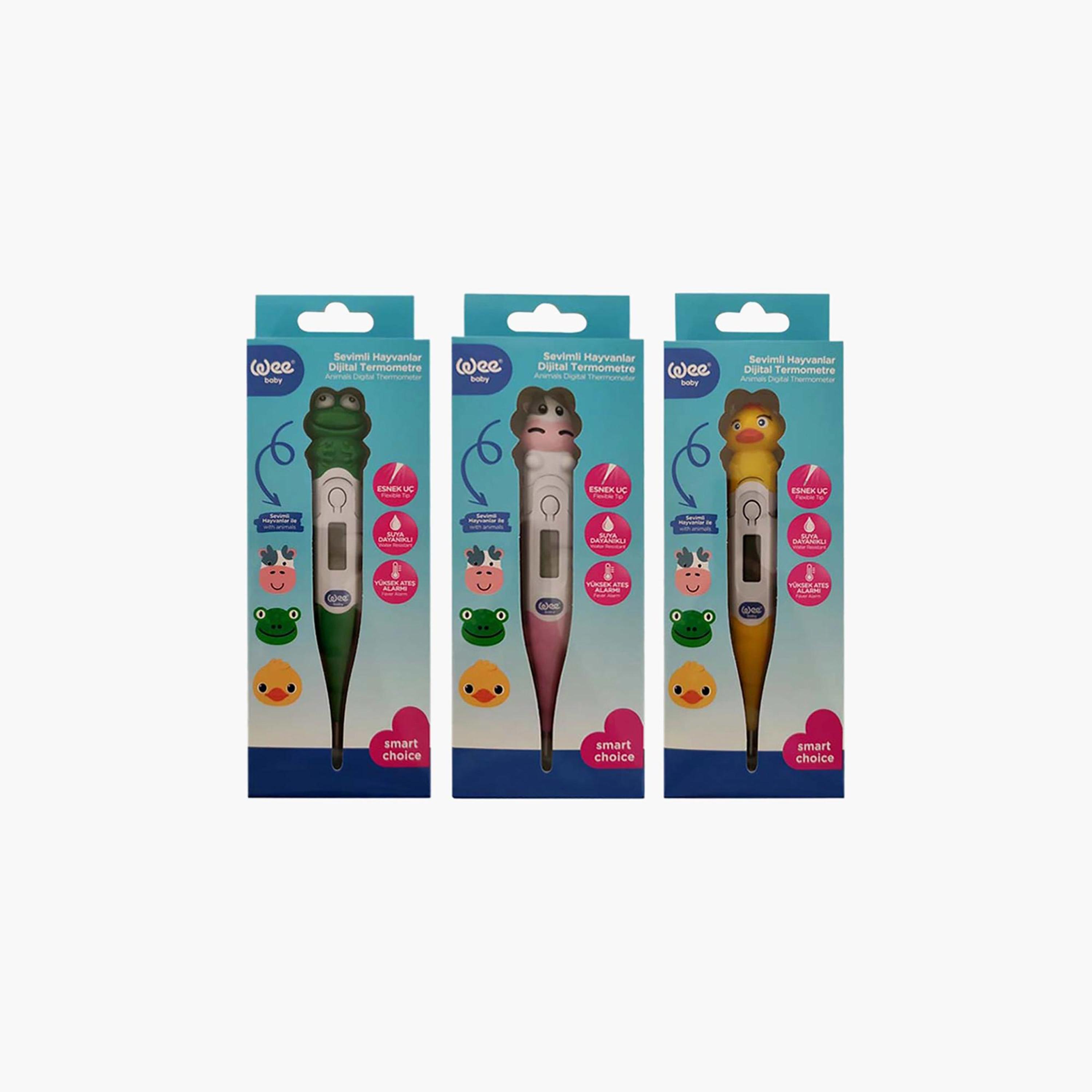 Wee Baby Assorted Animal Accent Digital Thermometer-baby-healthandsafety-thermometersandaspirators-image-1