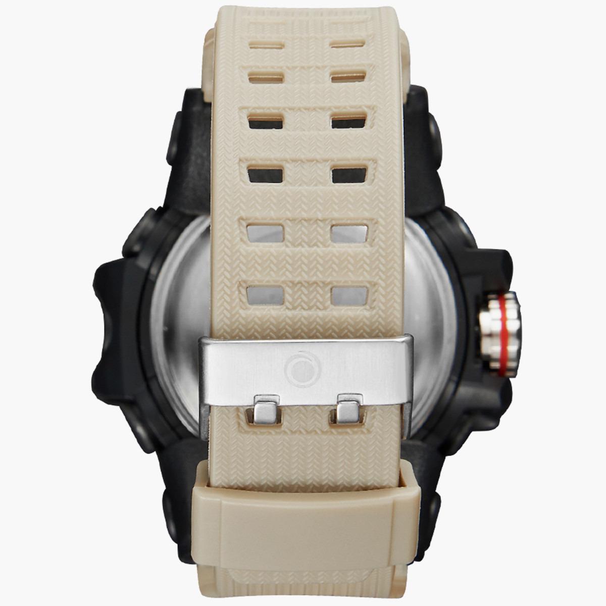 ساعة انالوج الرقمية من استرو للرجال بسوار بولي يوريثين مع لون كاكي - A22803-PPCB-men-watchesandjewellery-watches-image-3
