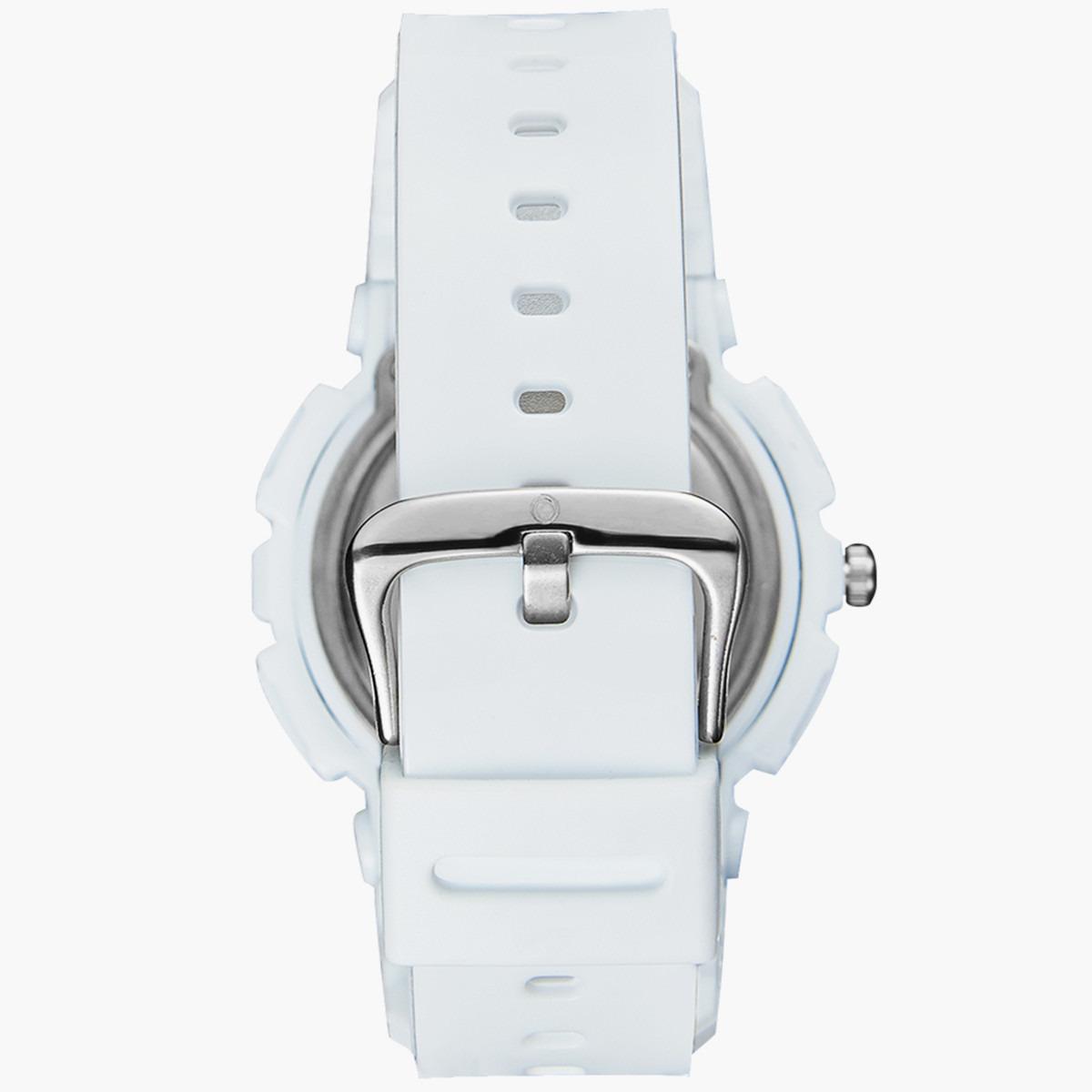 ساعة انالوج الرقمية من استرو للنساء بسوار بولي يوريثين مع لون ابيض - A22707-PPWK-women-watchesandjewellery-watches-image-3