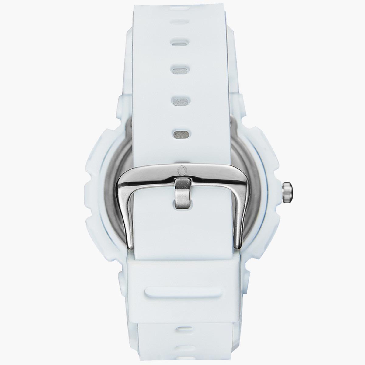 ساعة انالوج الرقمية من استرو للنساء بسوار بولي يوريثين مع لون ابيض - A22707-PPWGP-women-watchesandjewellery-watches-image-3