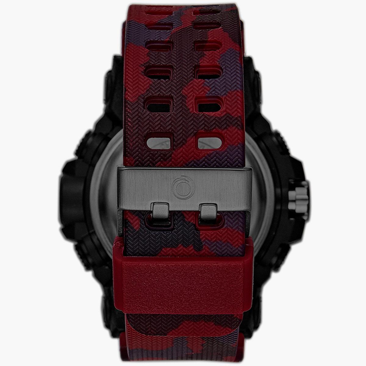 ساعة انالوج الرقمية المموهة من استرو للاطفال بسوار بولي يوريثين مع لون احمر - A21808-PPRB-boys-accessories-watches-image-3