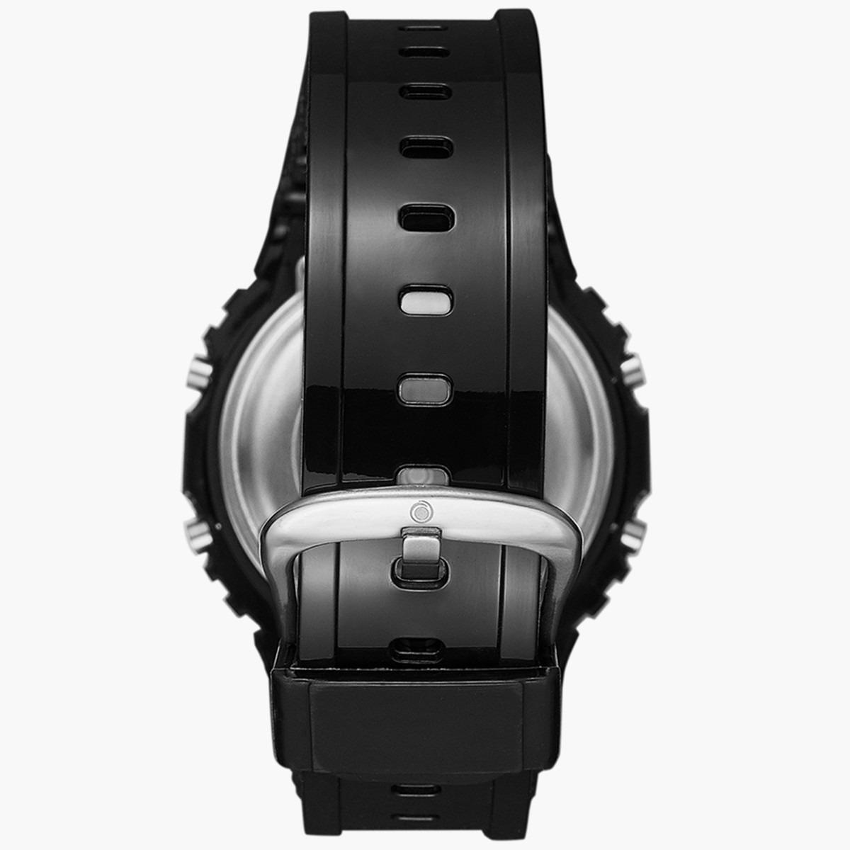 ساعة رقمية من استرو للاطفال بسوار بولي يوريثين مع لون اسود - A21807-PPBB-boys-accessories-watches-image-3