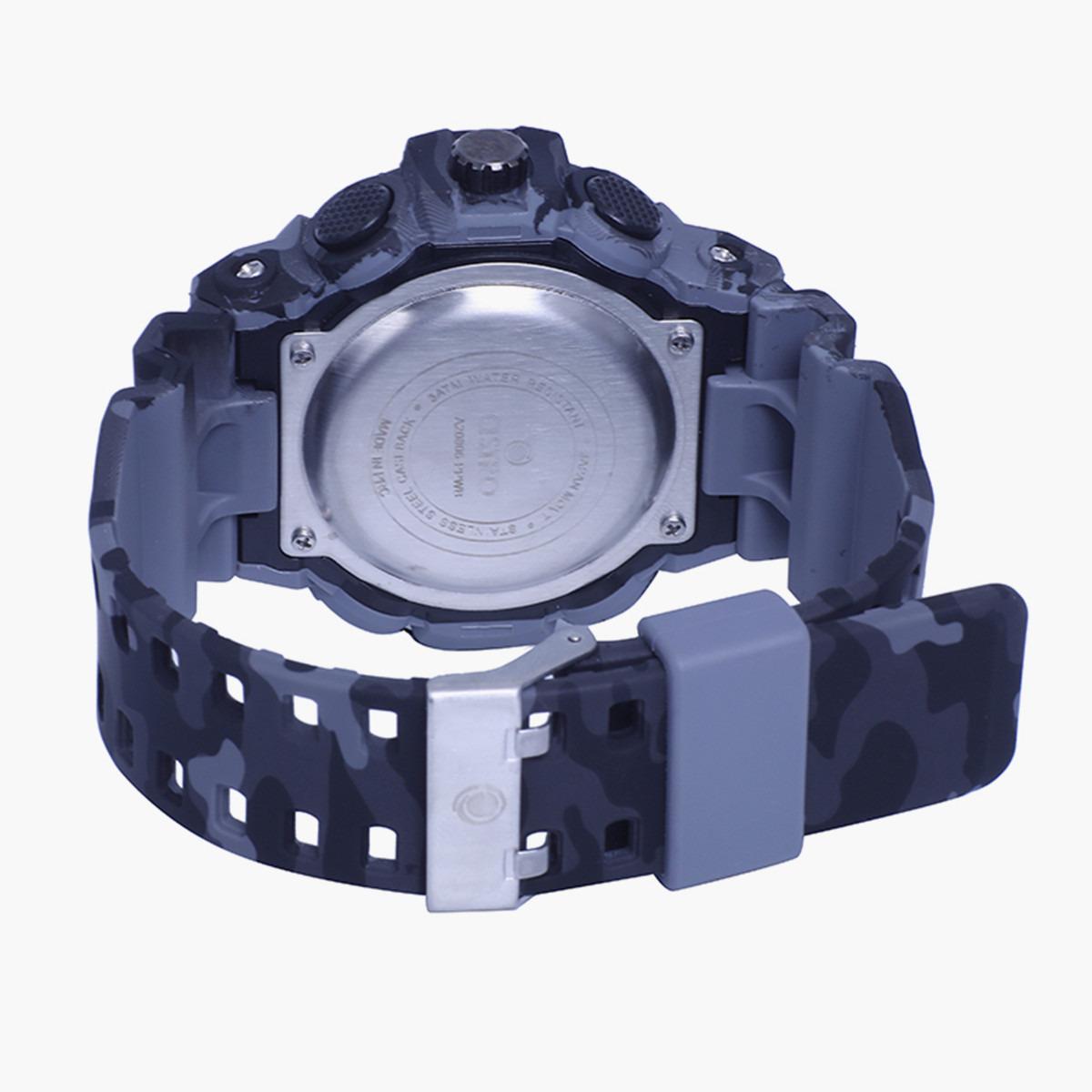 ساعة انالوج الرقمية المموهة من استرو للرجال بسوار بلاستيك مع لون ازرق - A20806-PPXB-men-watchesandjewellery-watches-image-3