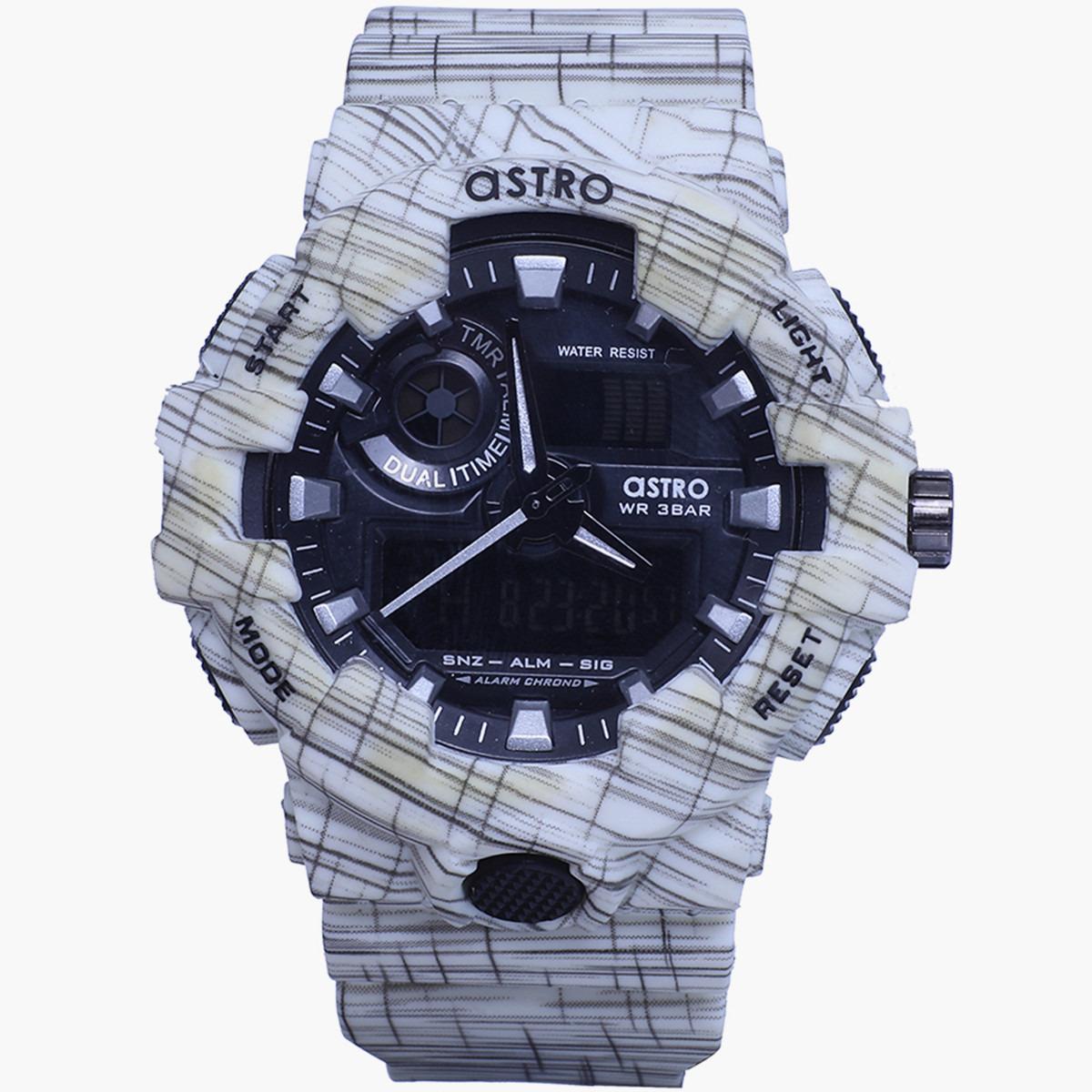 Astro Kids White Plastic Strap Analog-Digital Watch - A20806-PPWB-boys-accessories-watches-image-1