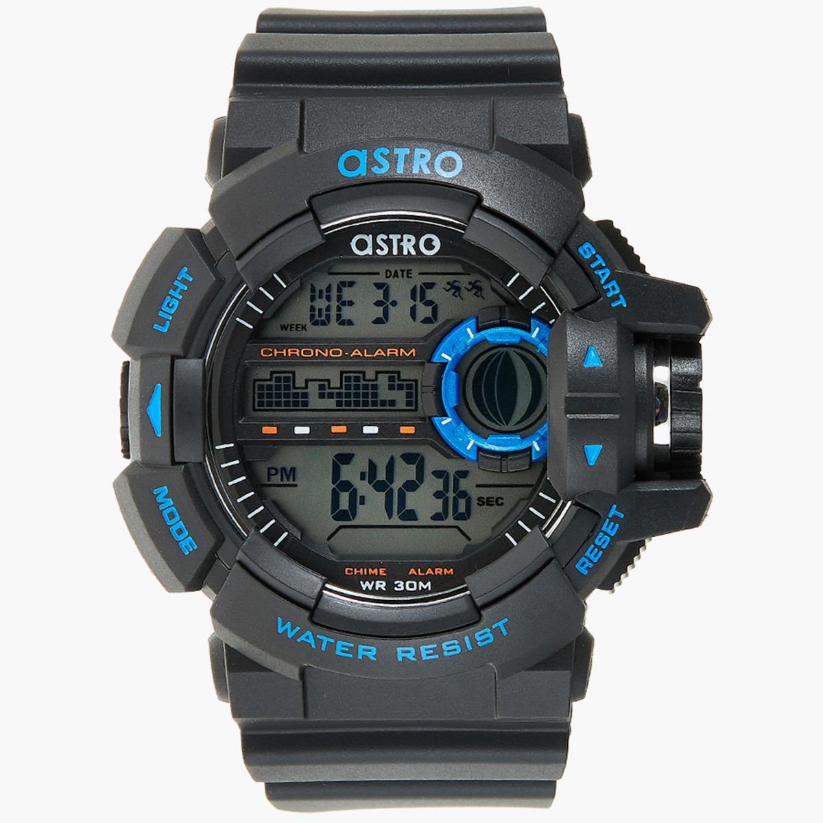 Astro Kids Black Plastic Strap Digital Watch - A9917-PPBBL-boys-accessories-watches-image-1