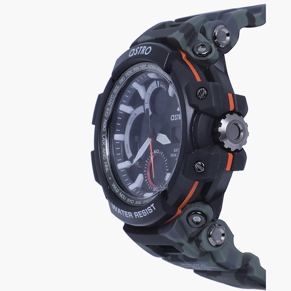 Astro Men Green Camouflage Plastic Strap Analog-Digital Watch - A9818-PPHB-men-watchesandjewellery-watches-image-2
