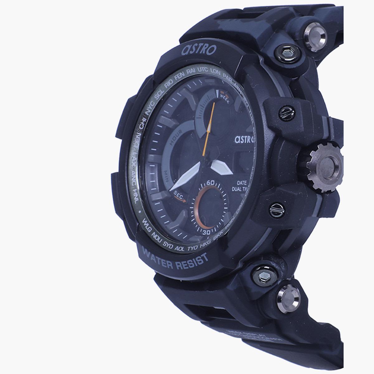 ساعة انالوج الرقمية من استرو للاطفال بسوار بلاستيك مع لون ازرق - A9818-PPBBW-boys-accessories-watches-image-2