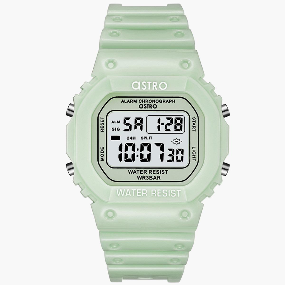 Astro Kids Green Polyurethane Strap Digital Watch - A21807-PPJJ | 34 MM-boys-accessories-watches-image-1