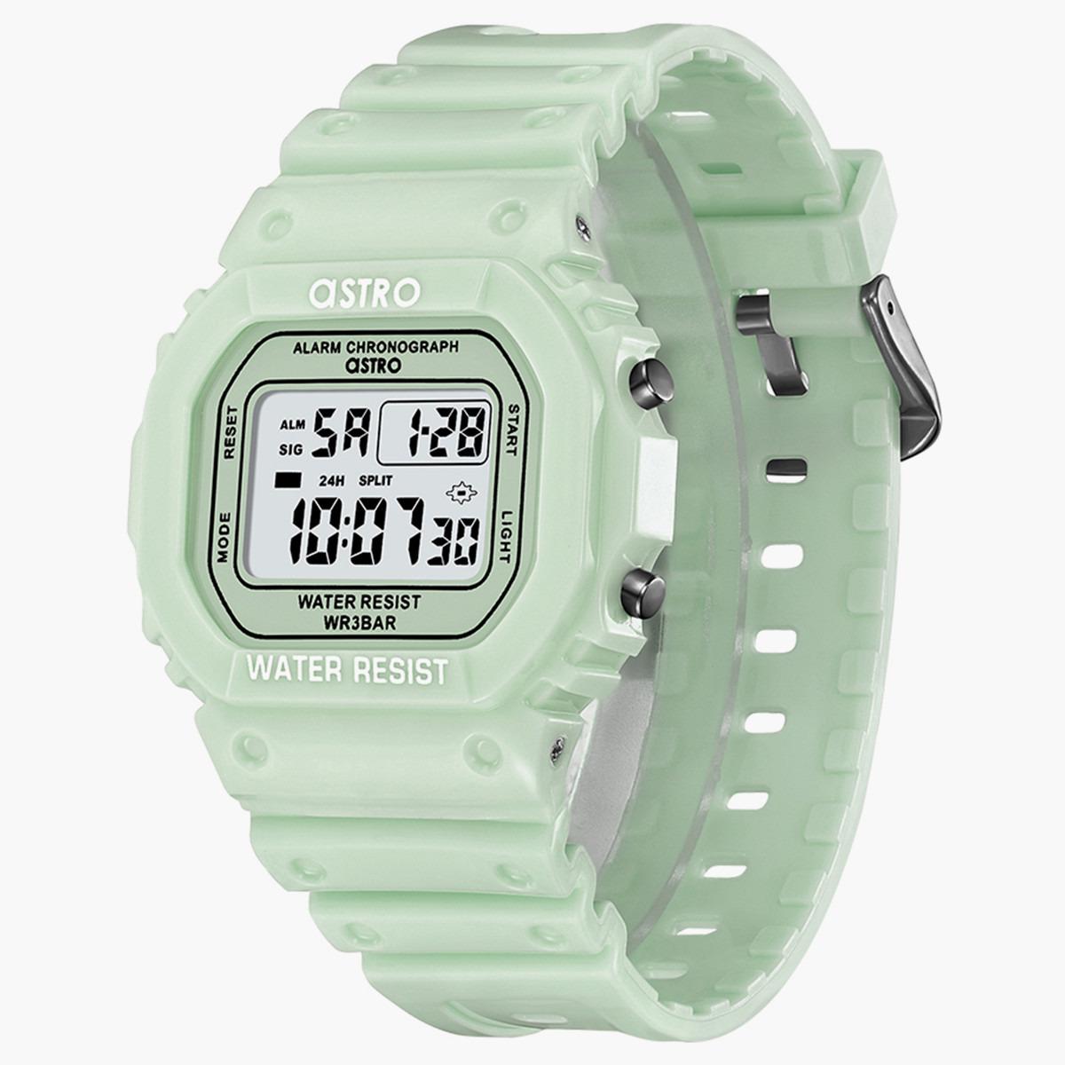 Astro Kids Green Polyurethane Strap Digital Watch - A21807-PPJJ | 34 MM-boys-accessories-watches-image-3