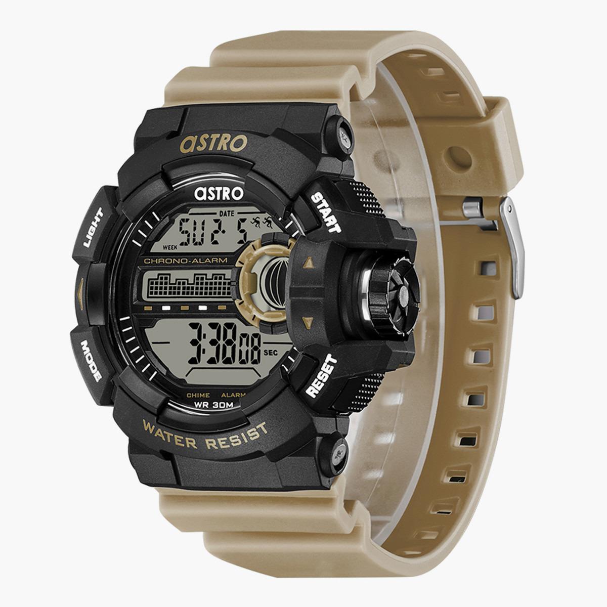 Astro Kids Khaki Polyurethane Strap Digital Watch - A9917-PPCB-boys-accessories-watches-image-3