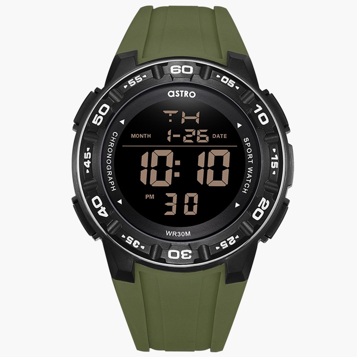 Astro Kids Green Polyurethane Strap Digital Watch - A22912-PPHB-boys-accessories-watches-image-1