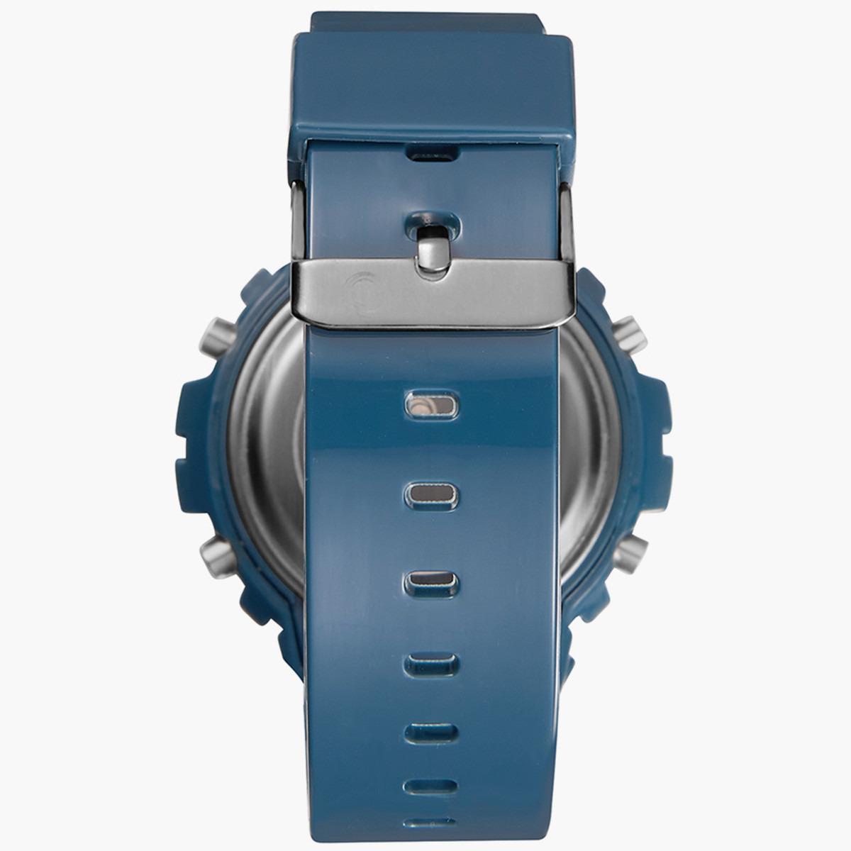 ساعة رقمية من استرو للاطفال بسوار بولي يوريثين مع لون ازرق - A22915-PPNR-boys-accessories-watches-image-2