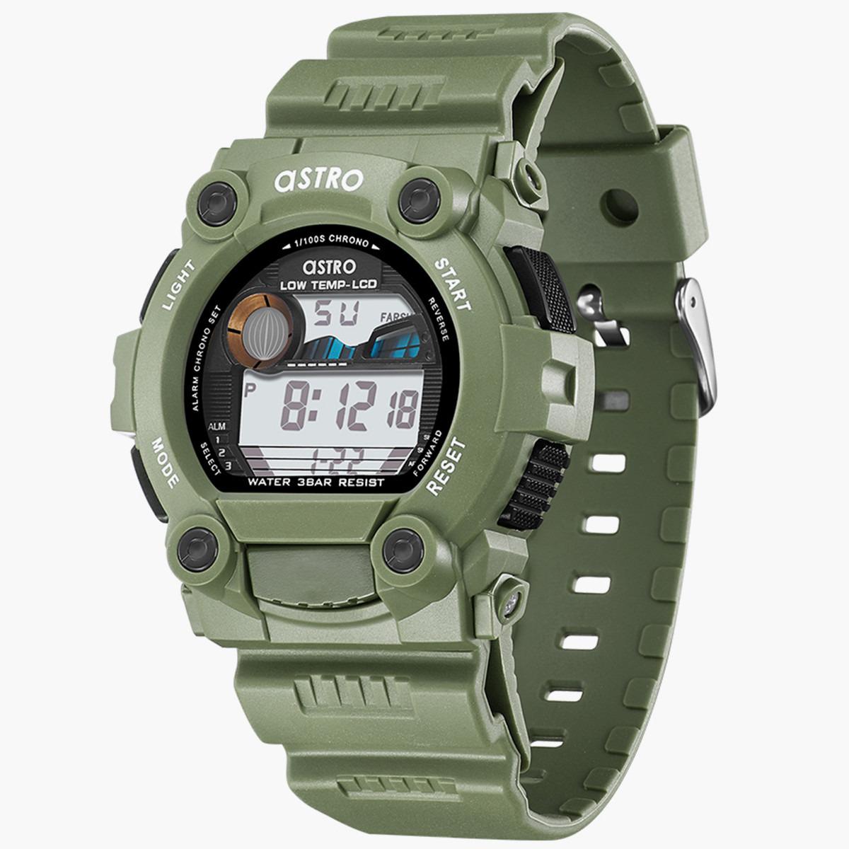 Astro Kids Green Polyurethane Strap Digital Watch - A22916-PPHB-boys-accessories-watches-image-3