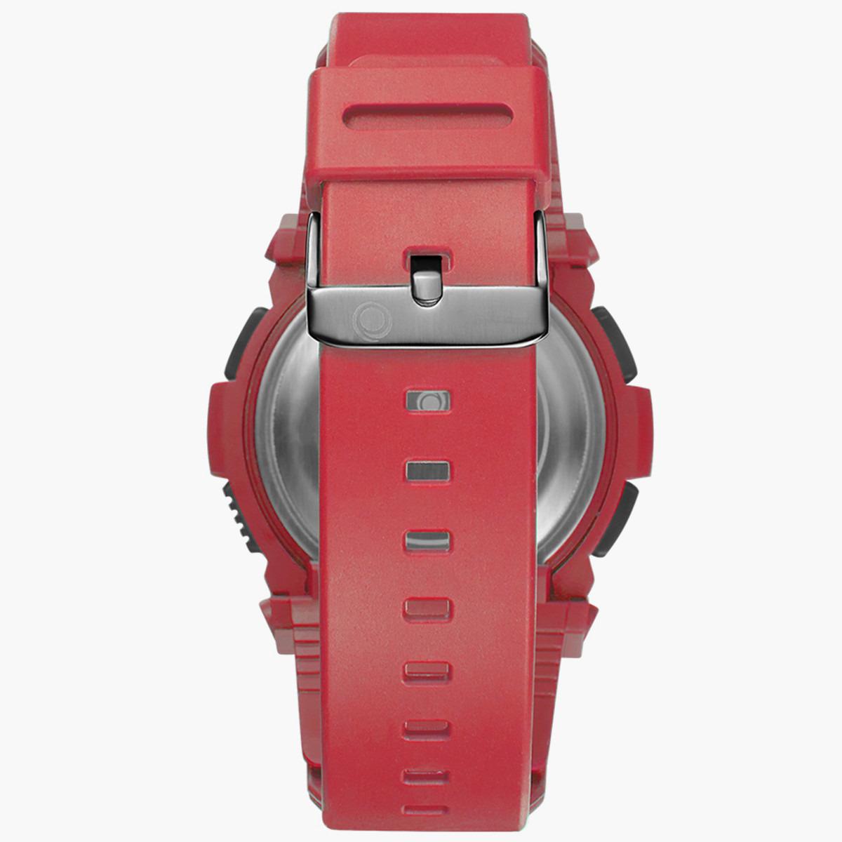 ساعة رقمية من استرو للاطفال بسوار بولي يوريثين مع لون احمر - A22916-PPRB-boys-accessories-watches-image-2