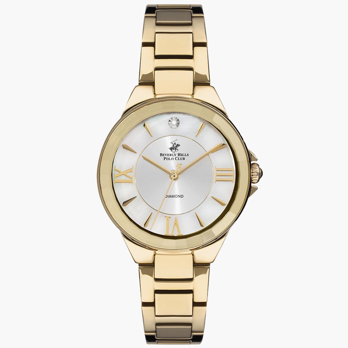 ساعة بيفرلي هيلز بولو كلوب من انالوج بسوار ذهبي معدني للنساء - BP3228X.120-women-watchesandjewellery-watches-image-1