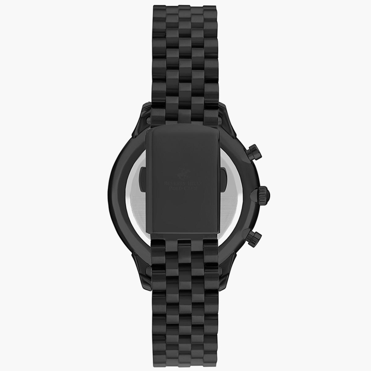 ساعة بيفرلي هيلز بولو كلوب من كرونوغراف للرجال بسوار معدني اسود - BP3237X.650-men-watchesandjewellery-watches-image-3