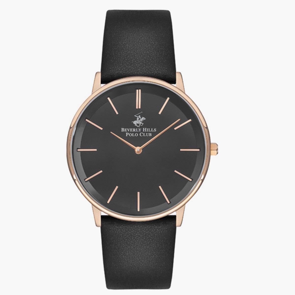ساعة بيفرلي هيلز بولو كلوب من أنالوج للرجال بسوار جلدي اسود - BP3245X.451-men-watchesandjewellery-watches-image-1