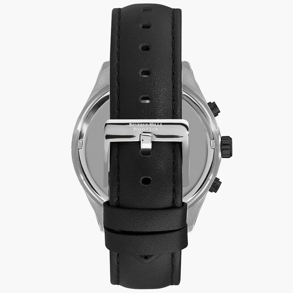 ساعة بيفرلي هيلز بولو كلوب من كرونوغراف بسوار جلدي اسود للرجال - BP3282X.351-men-watchesandjewellery-watches-image-3