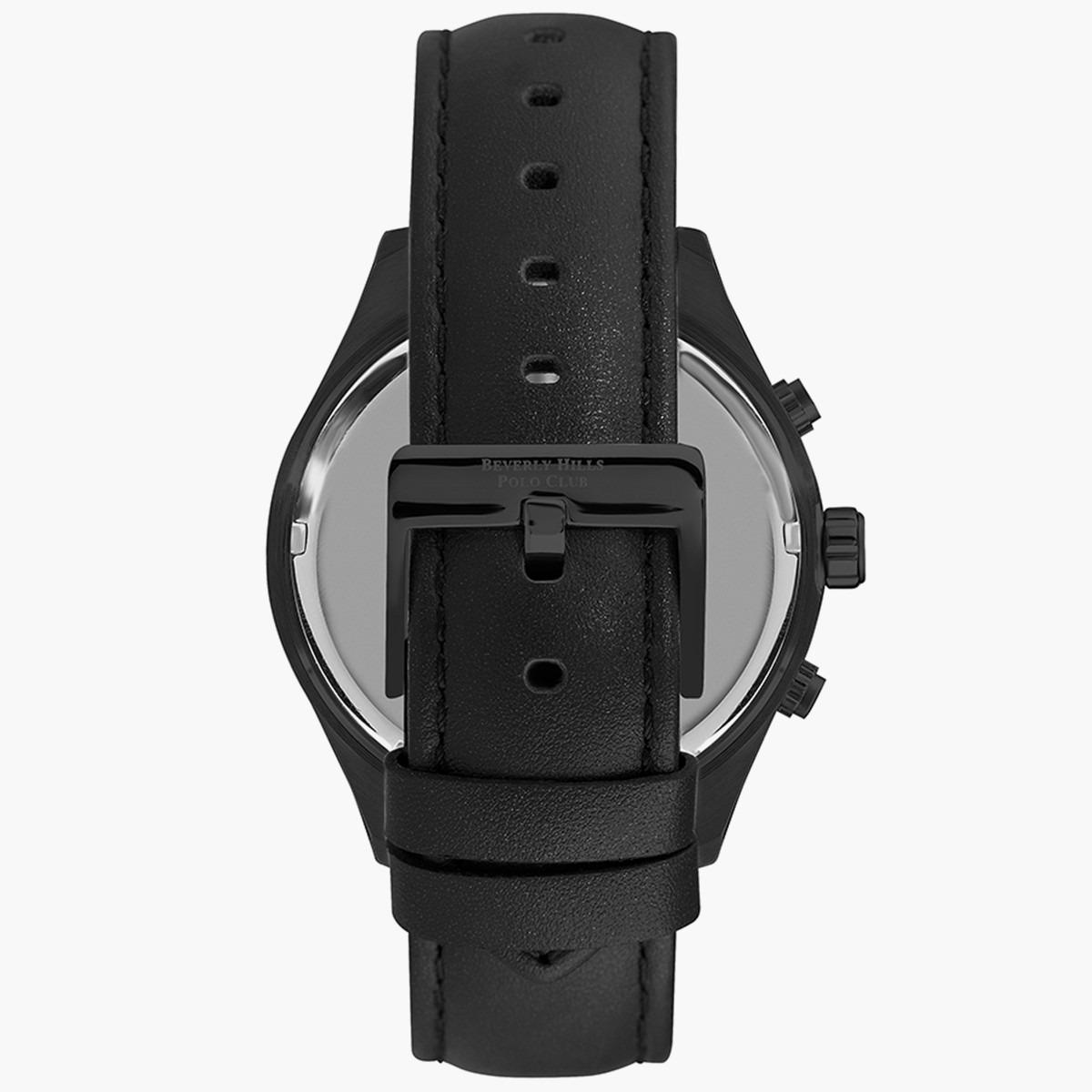 ساعة بيفرلي هيلز بولو كلوب من كرونوغراف بسوار جلدي اسود للرجال - BP3282X.651-men-watchesandjewellery-watches-image-3