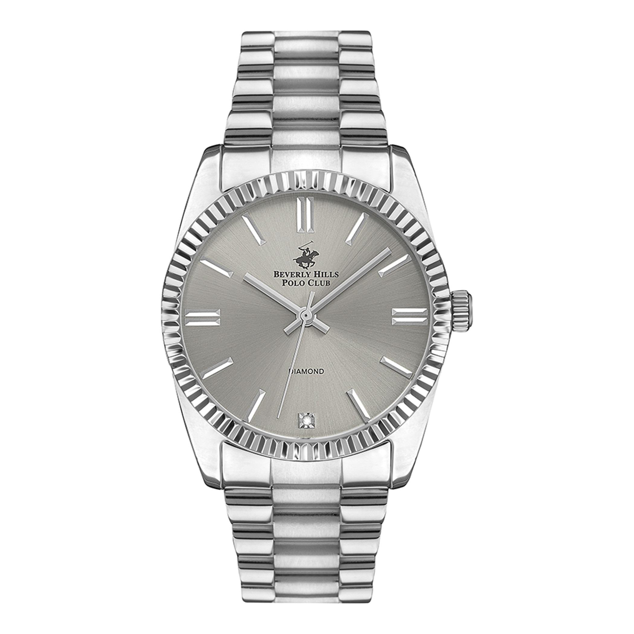  BP3172C.330-ساعة انالوج من بيفرلي هيلز بولو كلوب للنساء بمينا رمادي -women-watchesandjewellery-watches-image-1