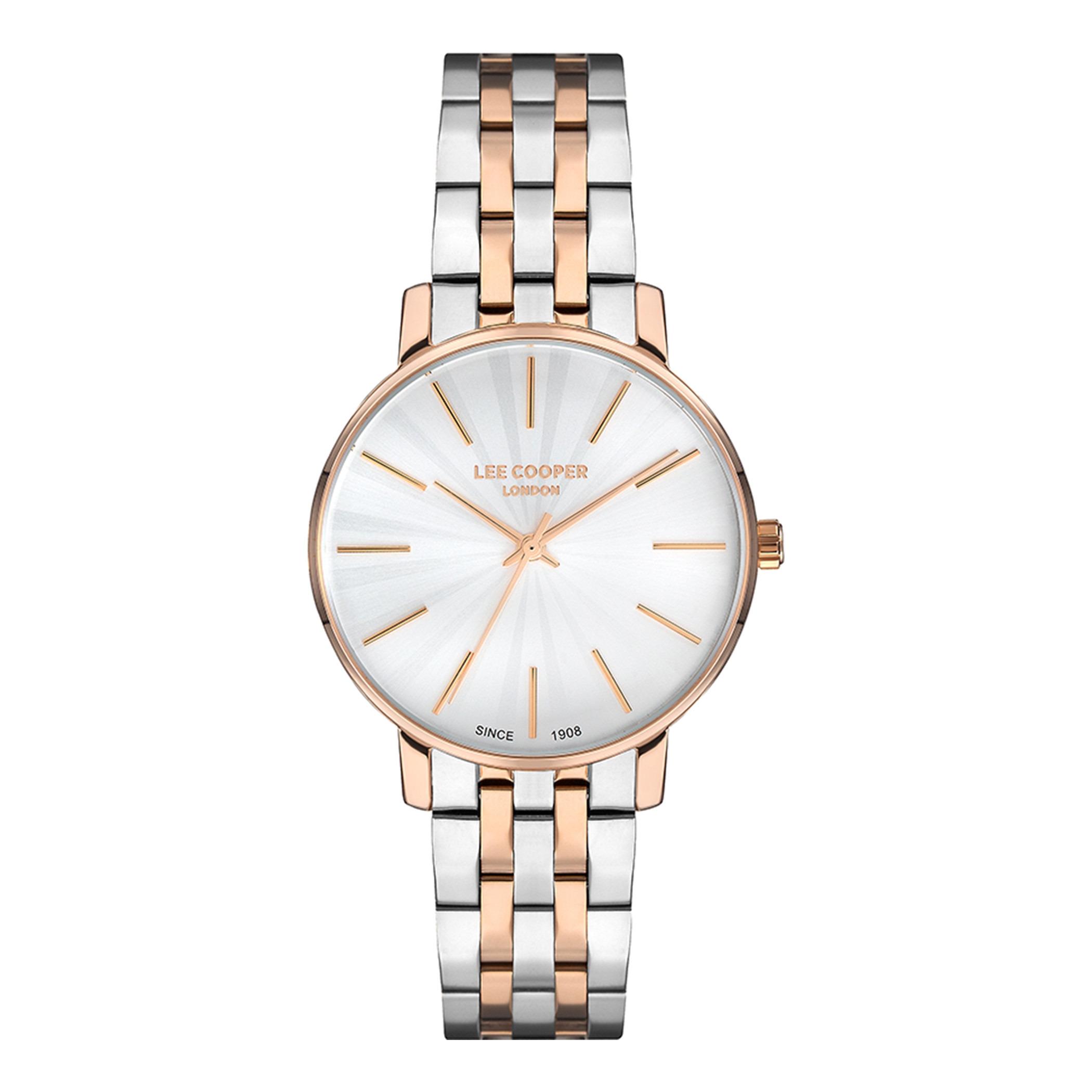  LC07338.530-ساعة أنالوج من لي كوبر بمينا فضي للنساء -women-watchesandjewellery-watches-image-1