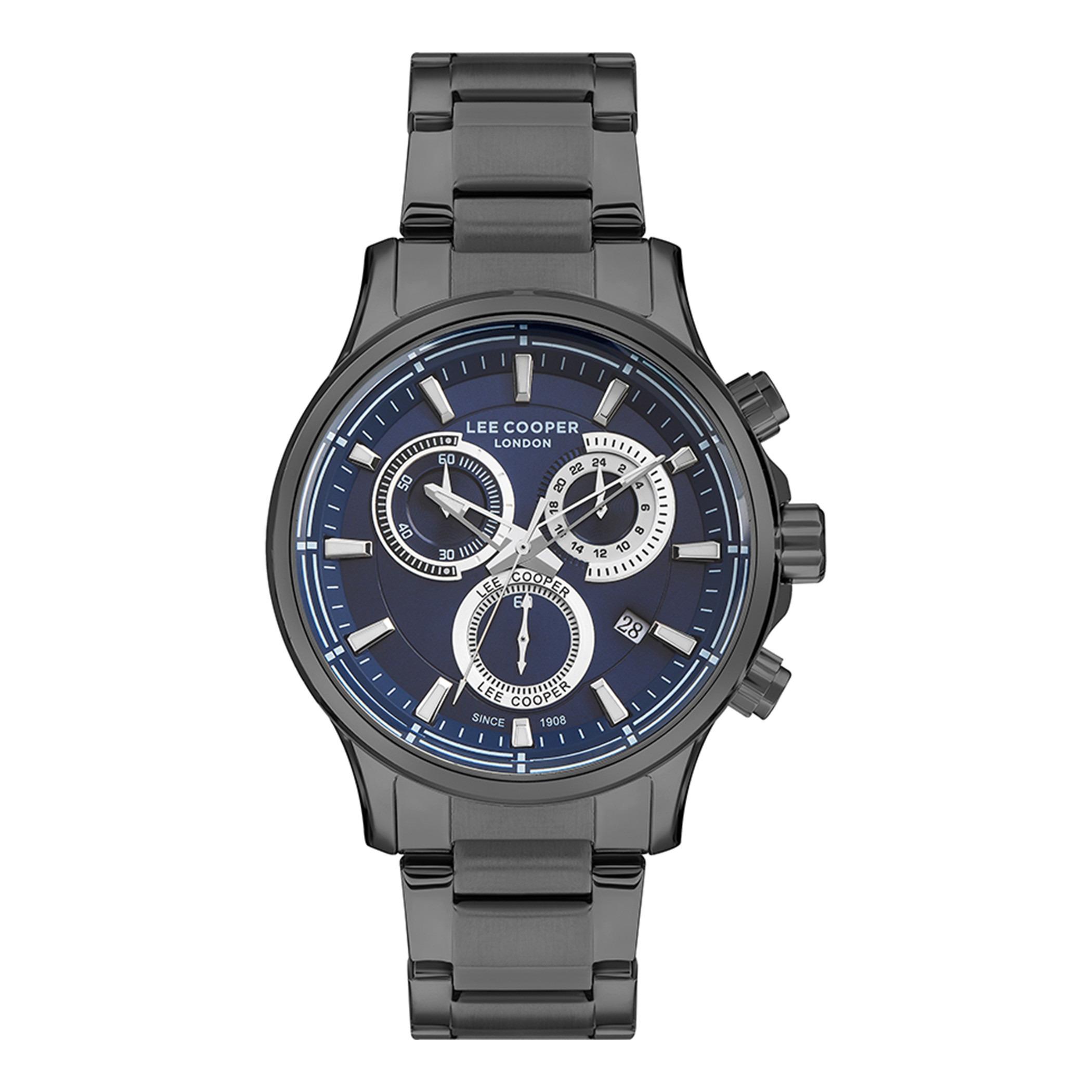  LC07360.090-ساعة كرونوغراف من لي كوبر بمينا أزرق غامق للرجال -men-watchesandjewellery-watches-image-1