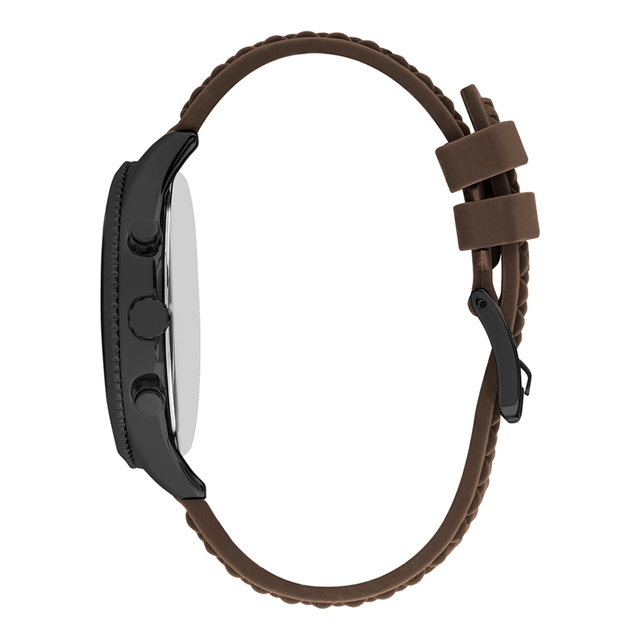  LC07373.667-ساعة كرونوغراف من لي كوبر بمينا غون ميتال للرجال -men-watchesandjewellery-watches-image-2