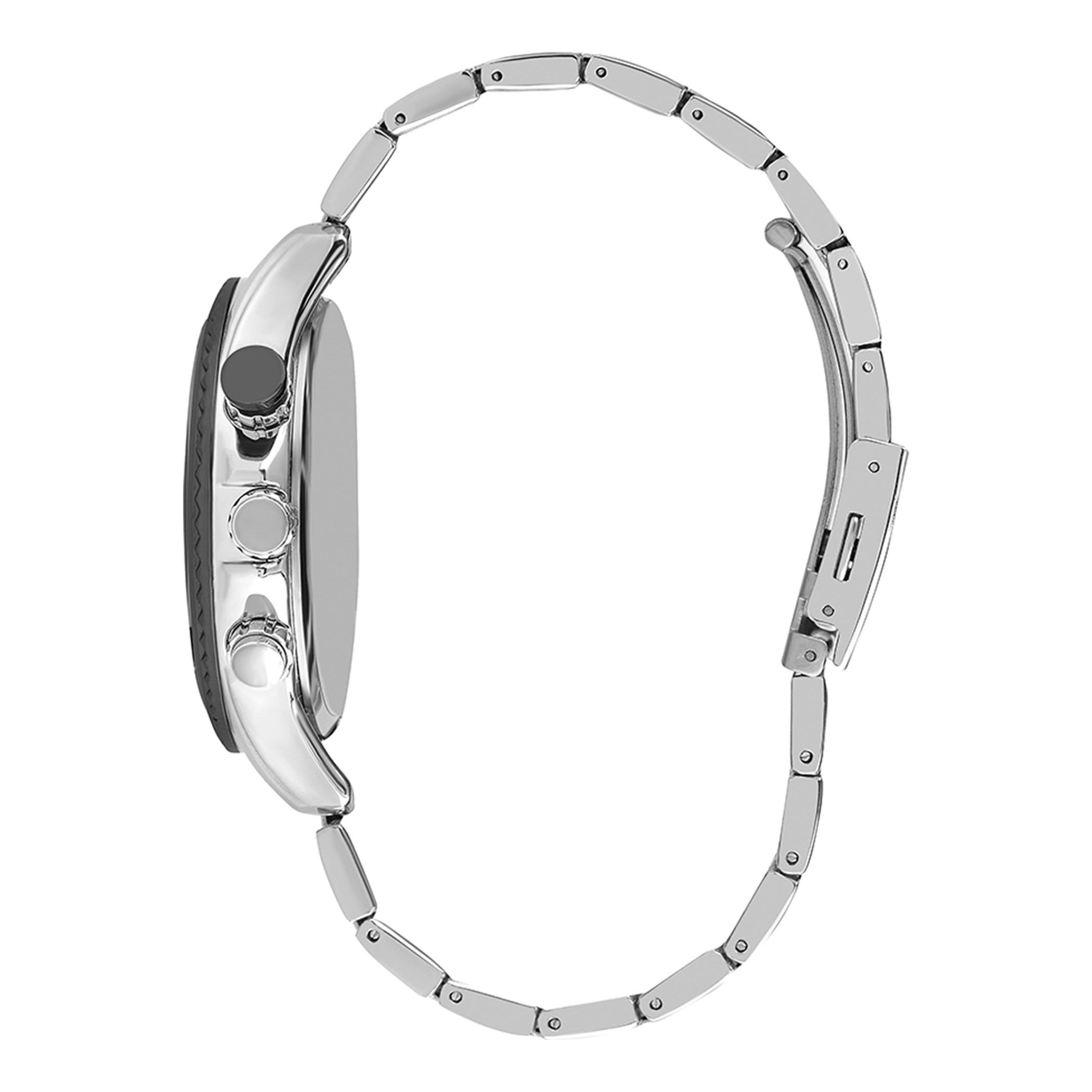  LC07397.360-ساعة كرونوغراف من لي كوبر بمينا غون ميتال للرجال -men-watchesandjewellery-watches-image-2