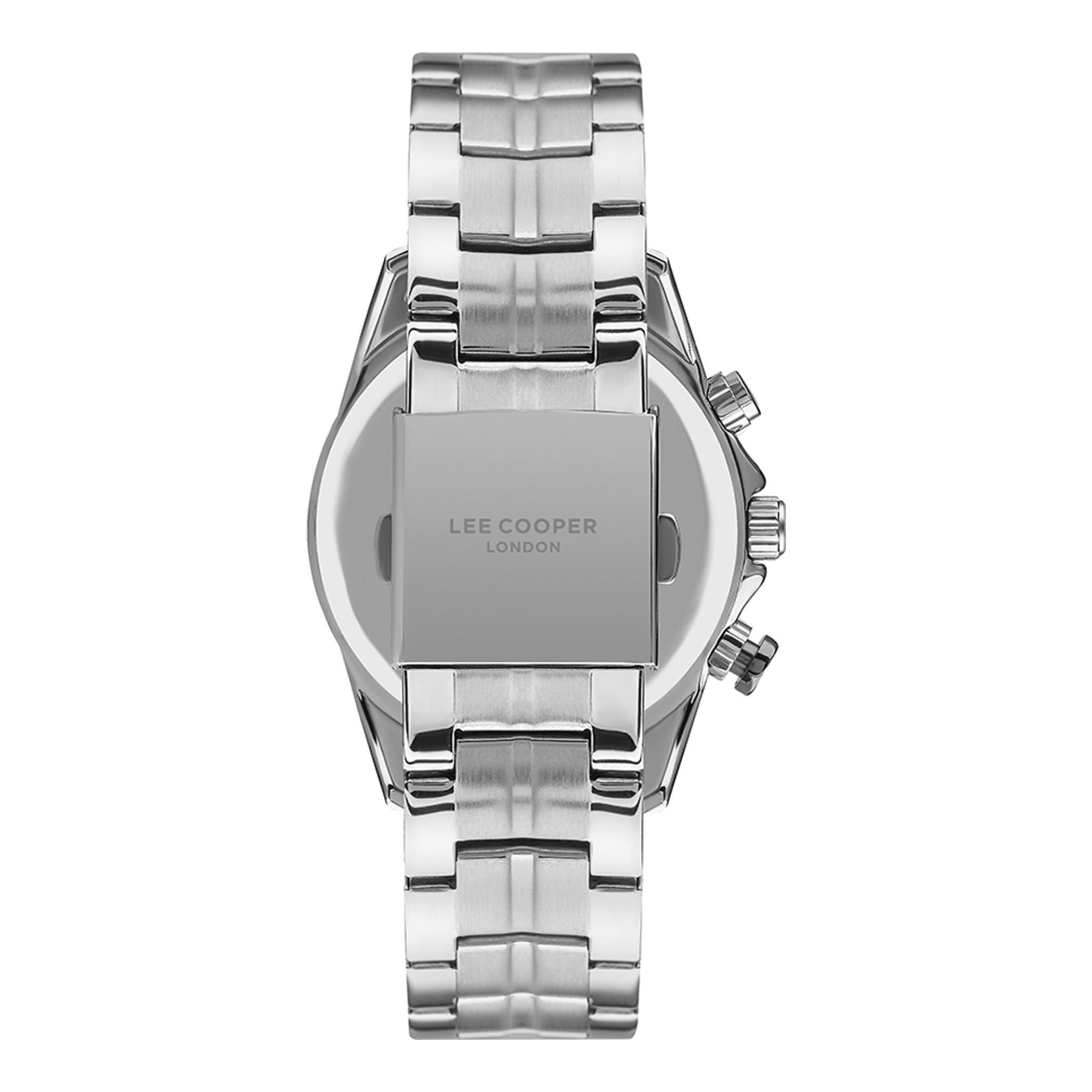  LC07397.360-ساعة كرونوغراف من لي كوبر بمينا غون ميتال للرجال -men-watchesandjewellery-watches-image-3