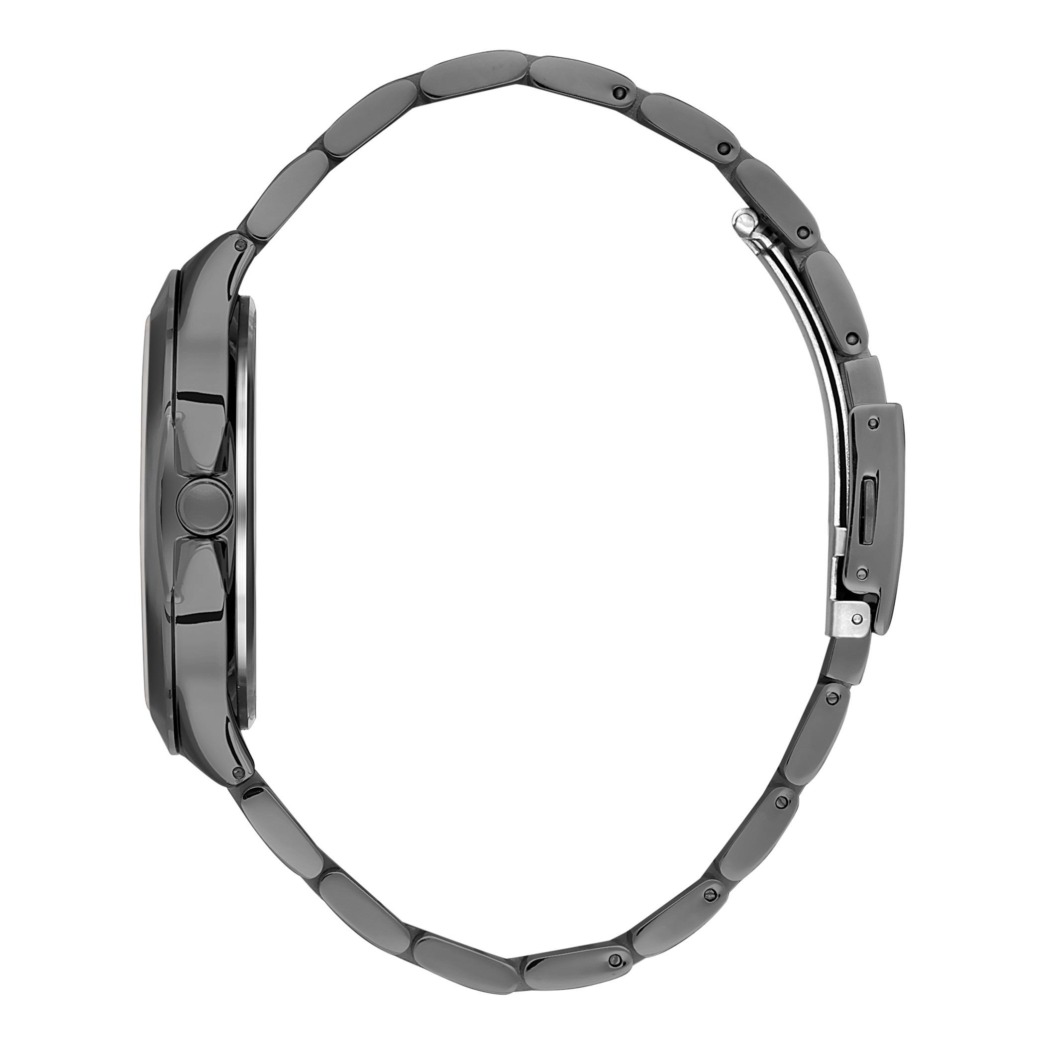  LC07427.060-ساعة أنالوج من لي كوبر بمينا أسود للرجال -men-watchesandjewellery-watches-image-2