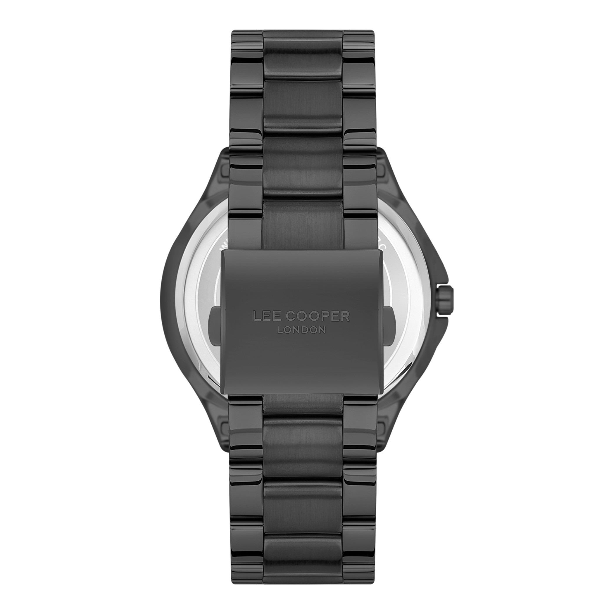  LC07427.060-ساعة أنالوج من لي كوبر بمينا أسود للرجال -men-watchesandjewellery-watches-image-3